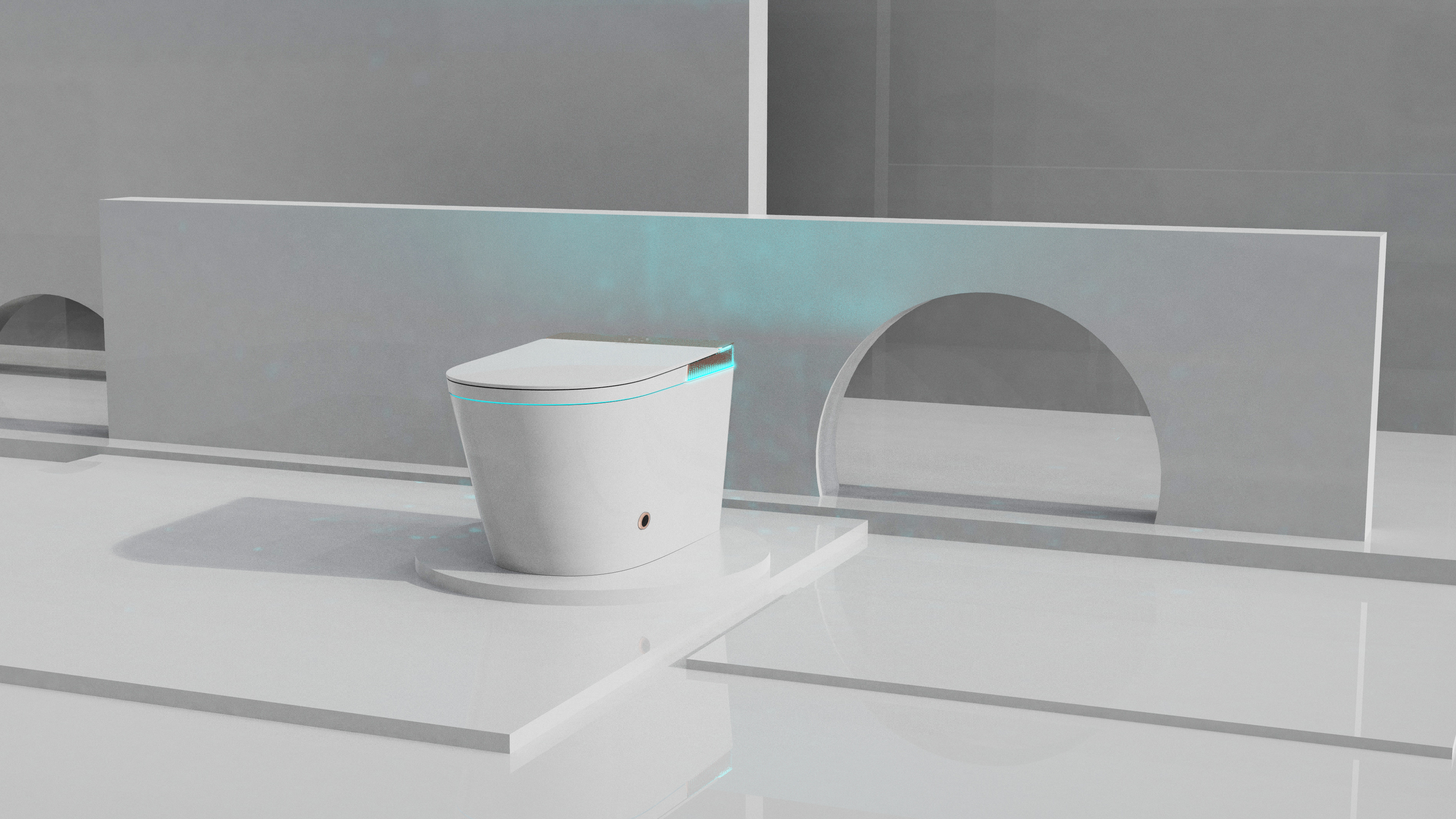 Intelligent toilet，