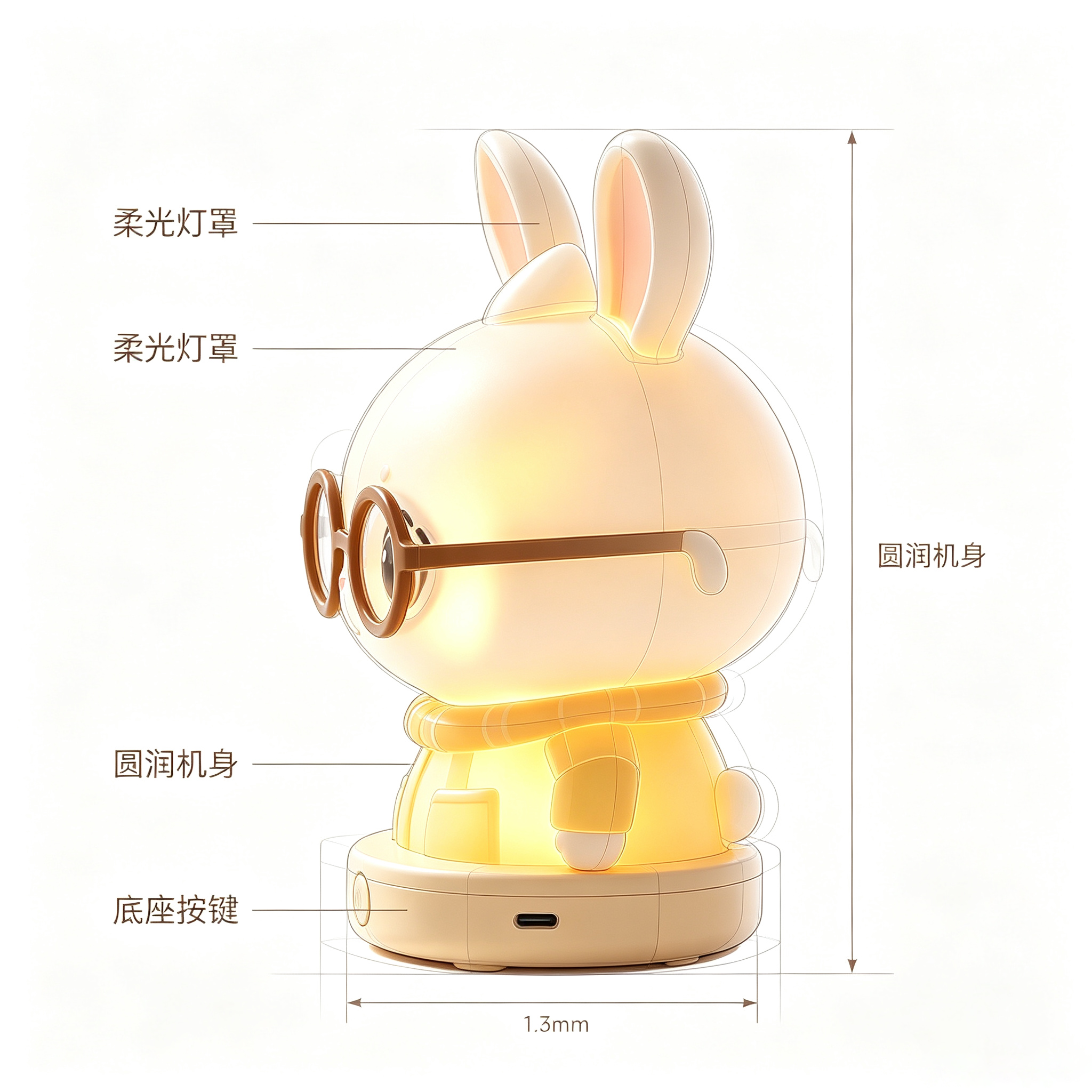 product design，IP Design，conceptual design，Night light，