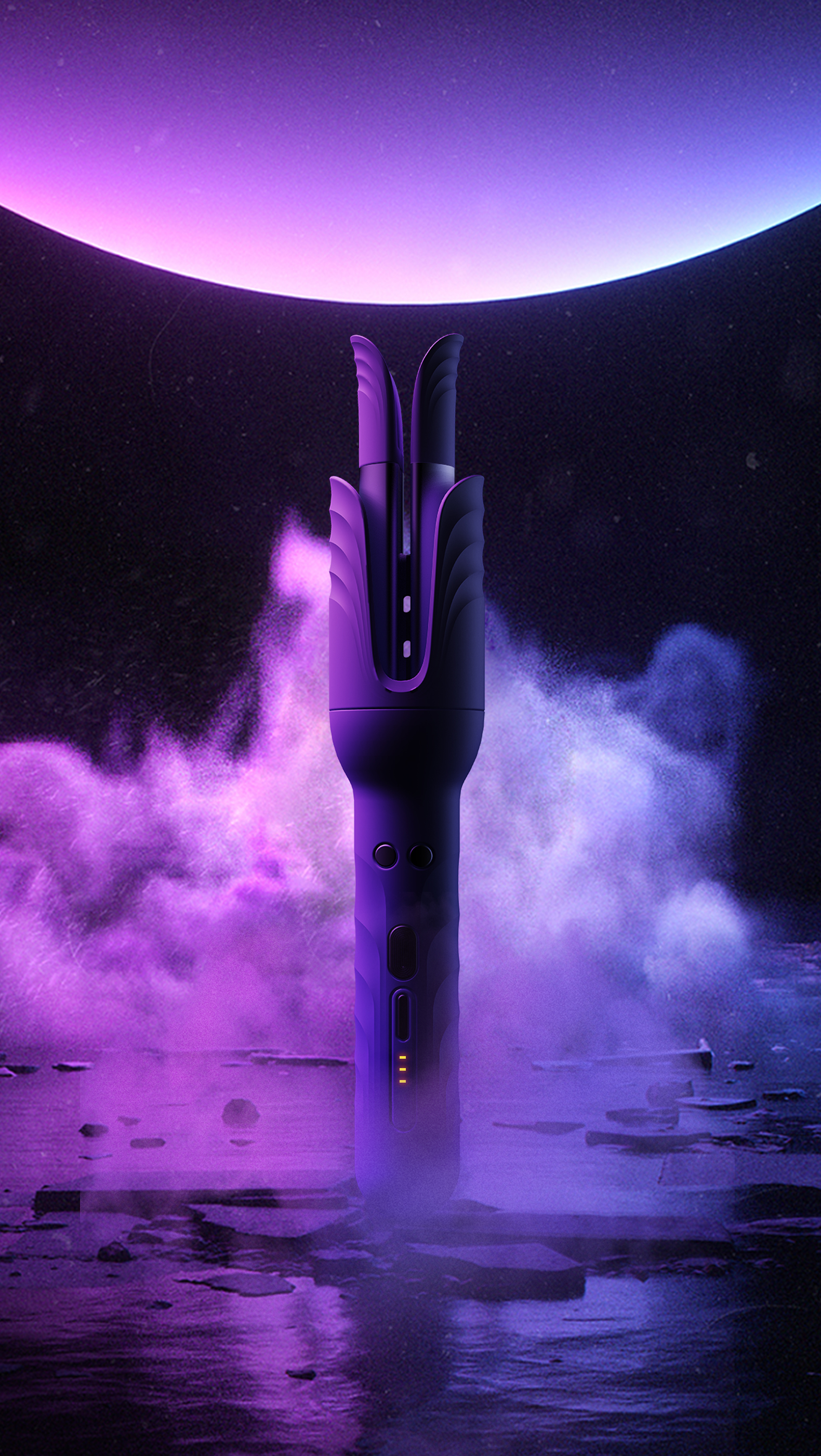 Hair stick，purple rose，flower，Gradient color treatment，Texture modeling，Girlishness，Women's Market，A beauty care，