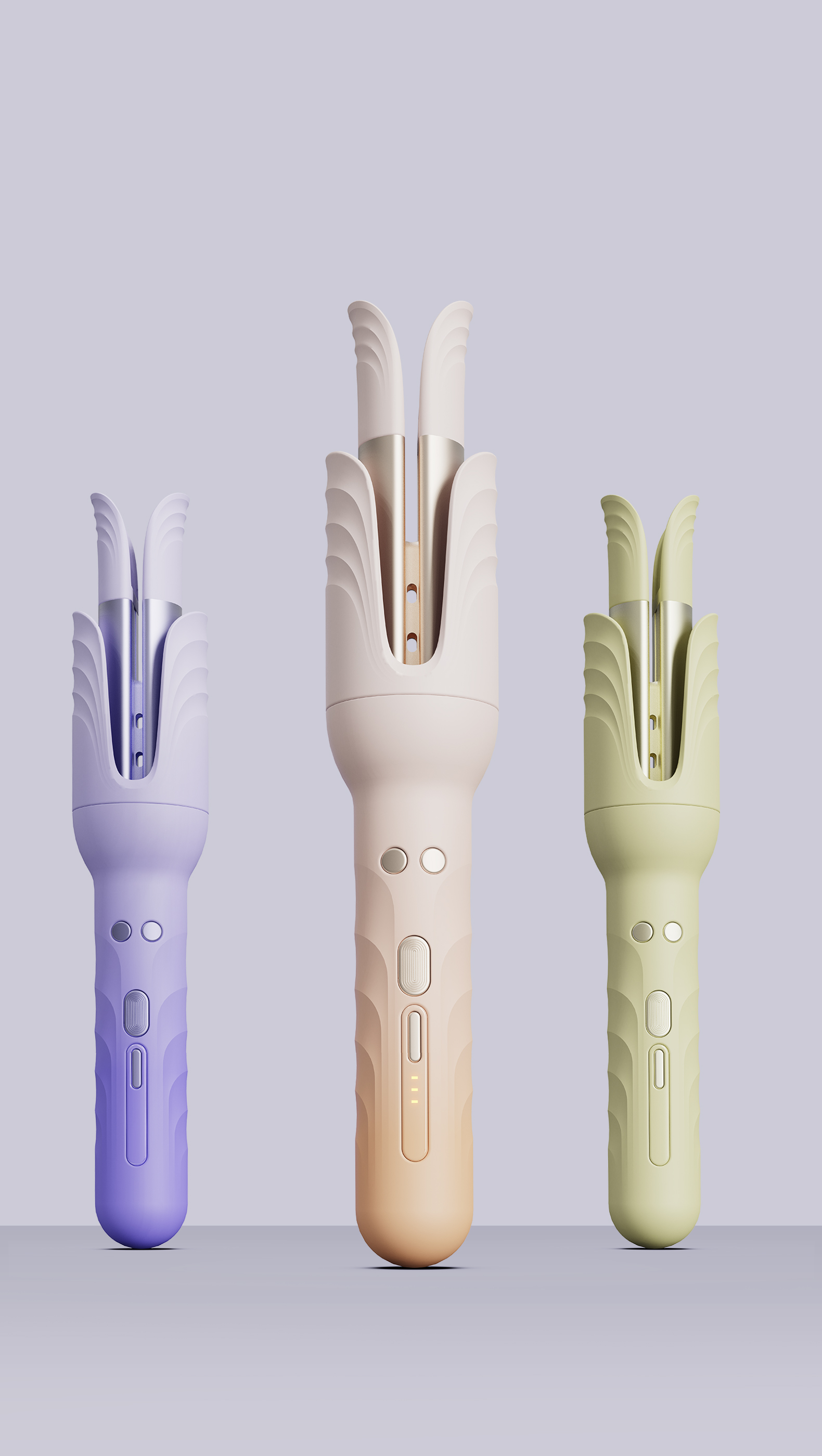 Hair stick，purple rose，flower，Gradient color treatment，Texture modeling，Girlishness，Women's Market，A beauty care，