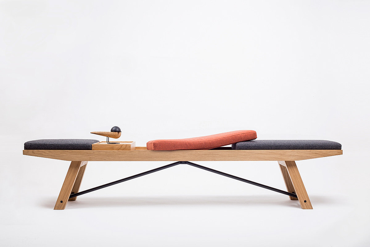 industrial design，bench，Meso，furniture，