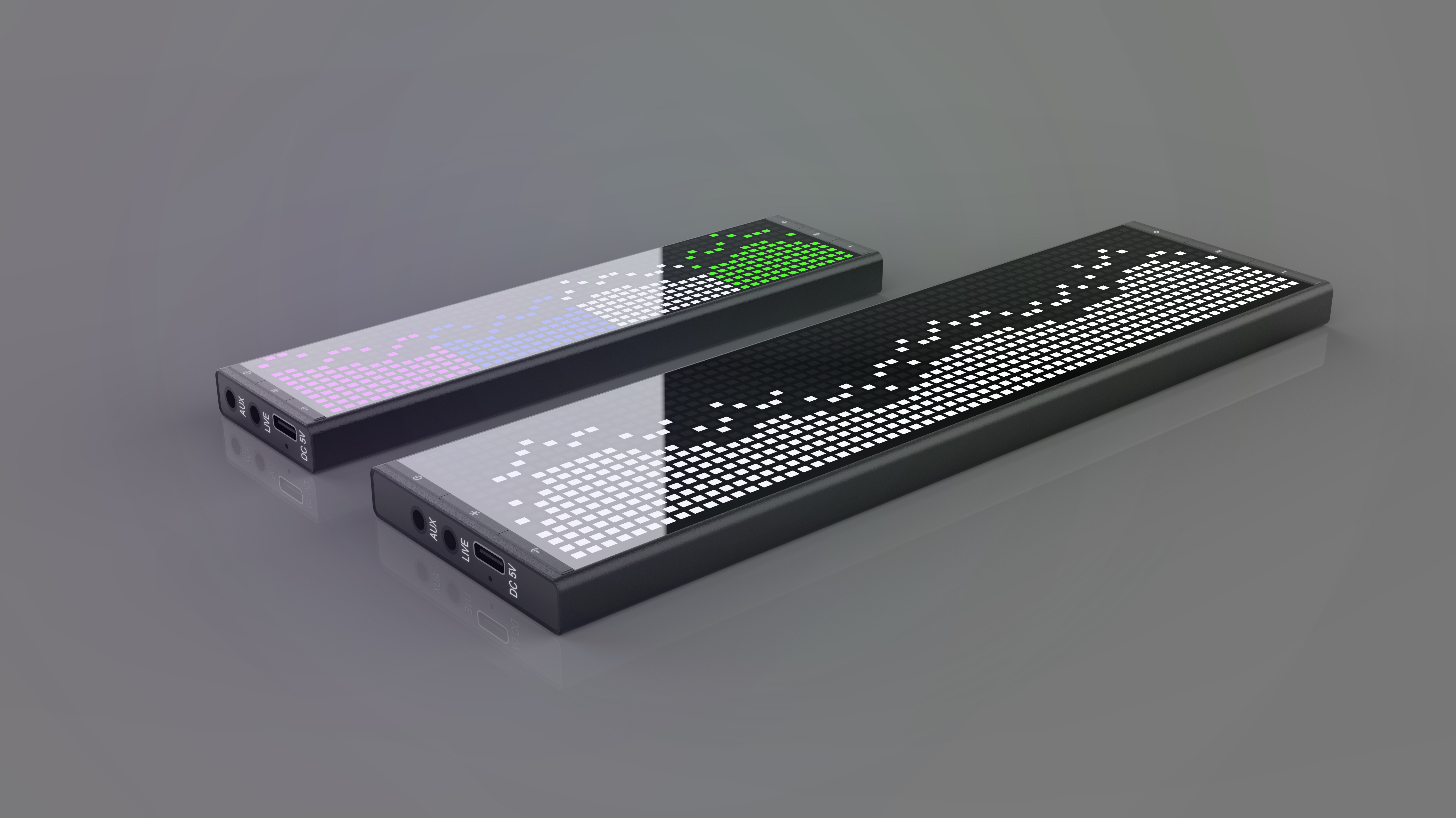 Magnetic pickup atmosphere lamp，