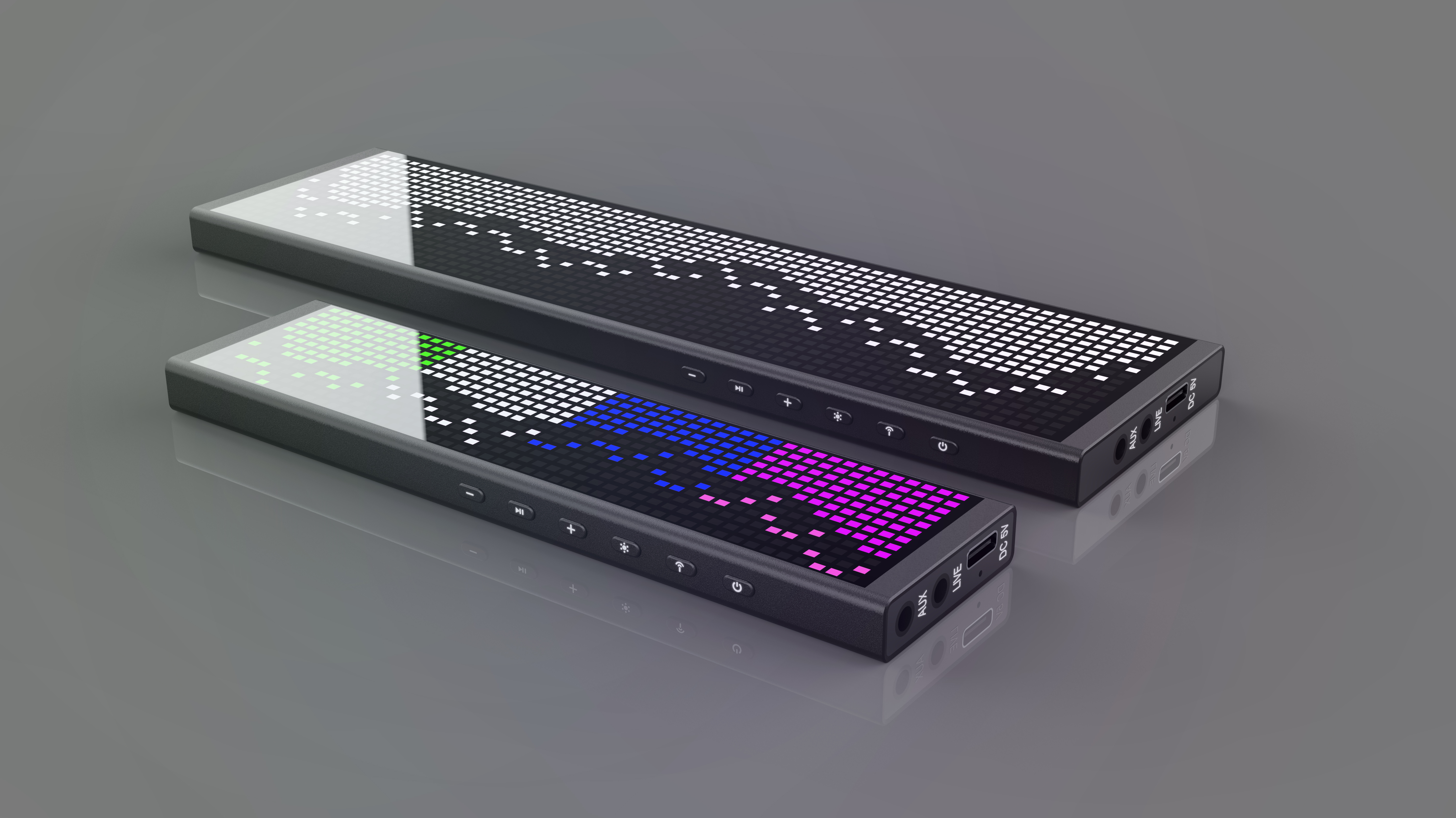 Magnetic pickup atmosphere lamp，