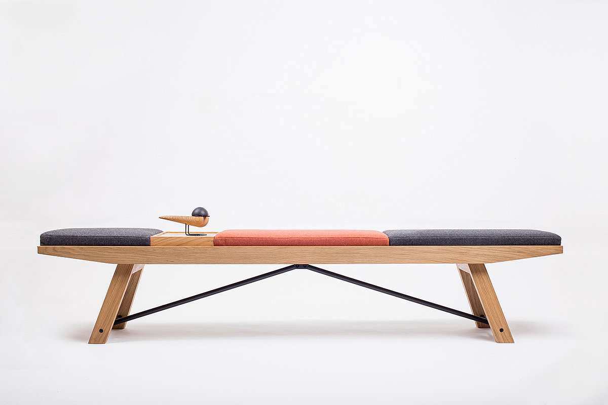 industrial design，bench，Meso，furniture，