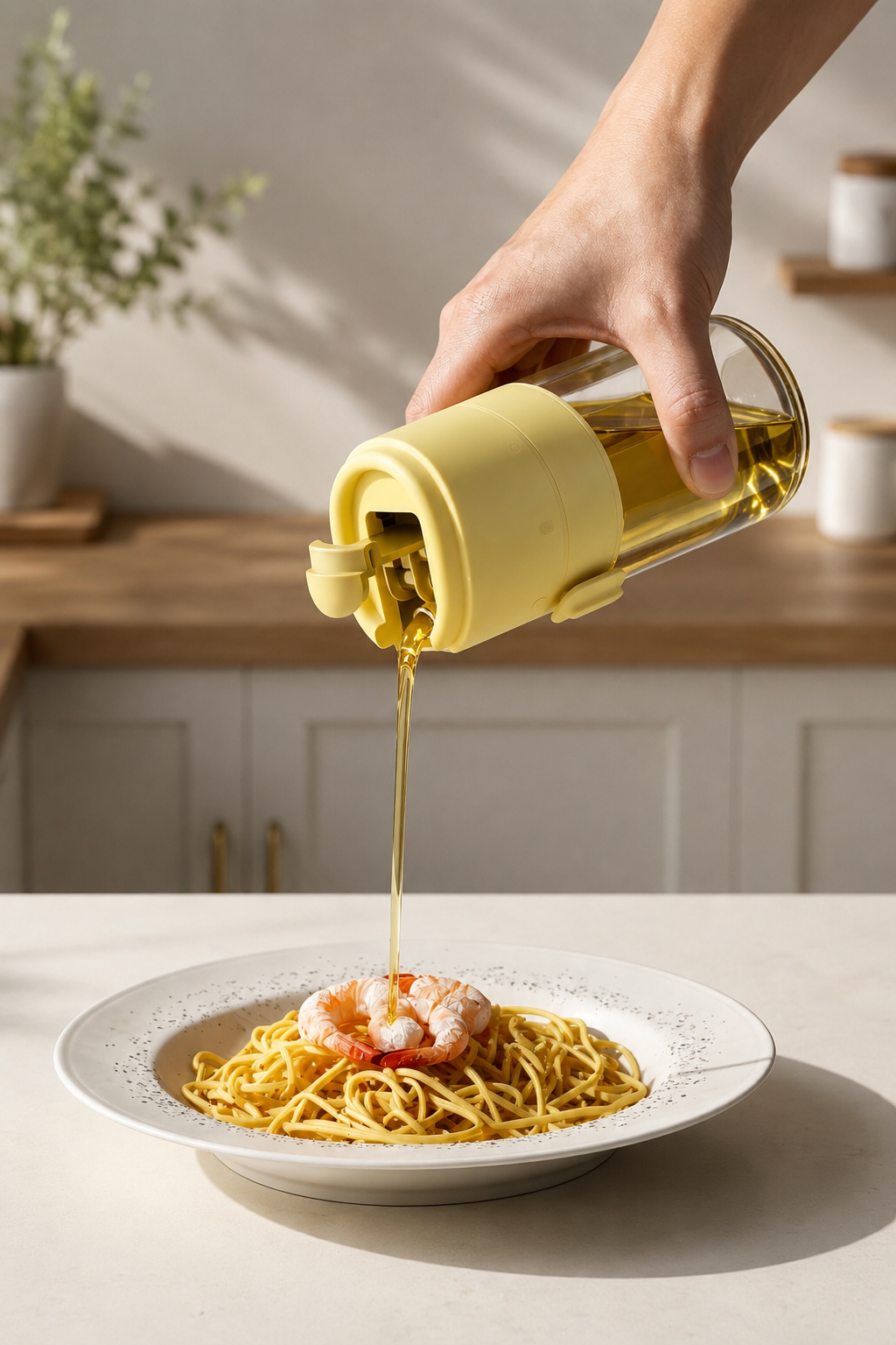 Oil pot，kitchen，Oil vinegar bottle，cozy，