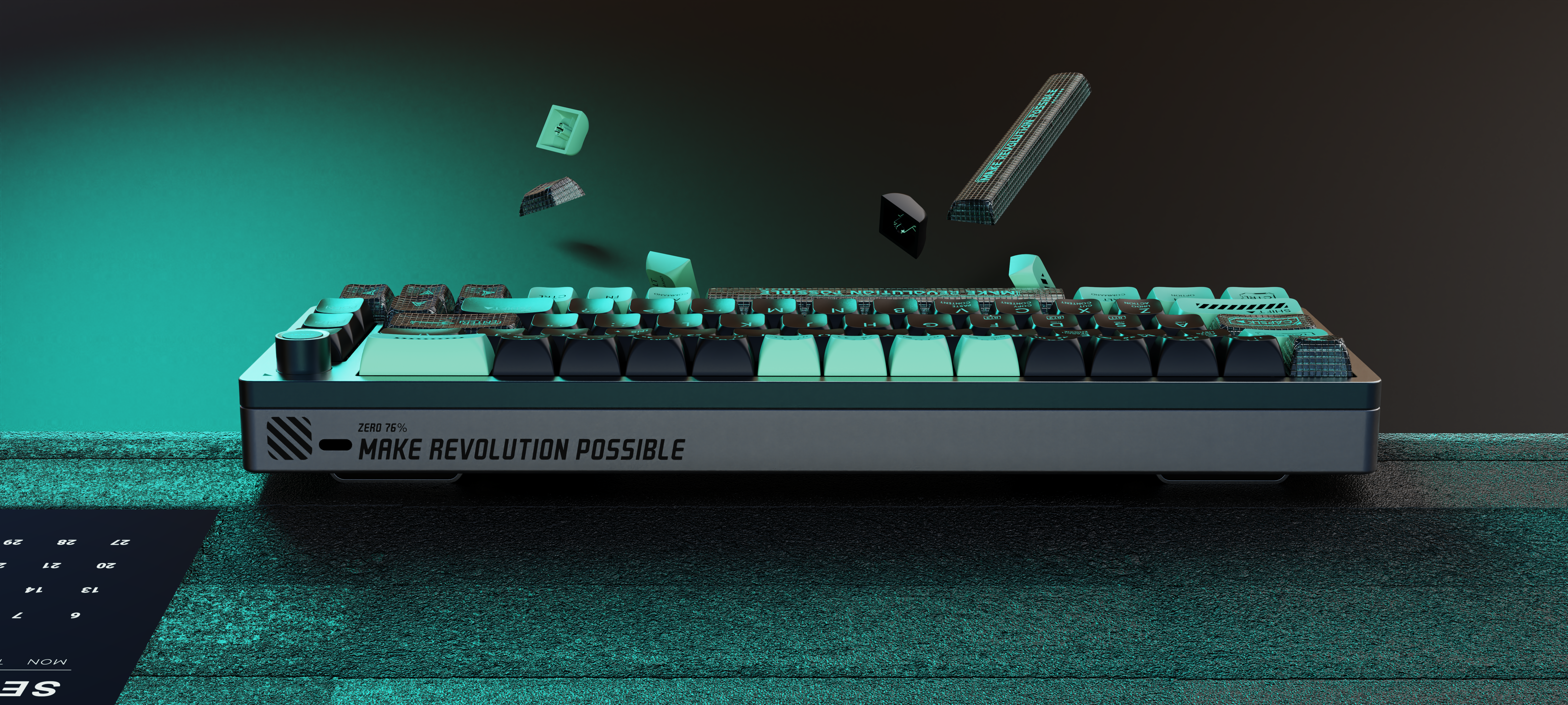 Magnetic switch，Battery replacement，Mechanical keyboard，68K，Customization，All metal，