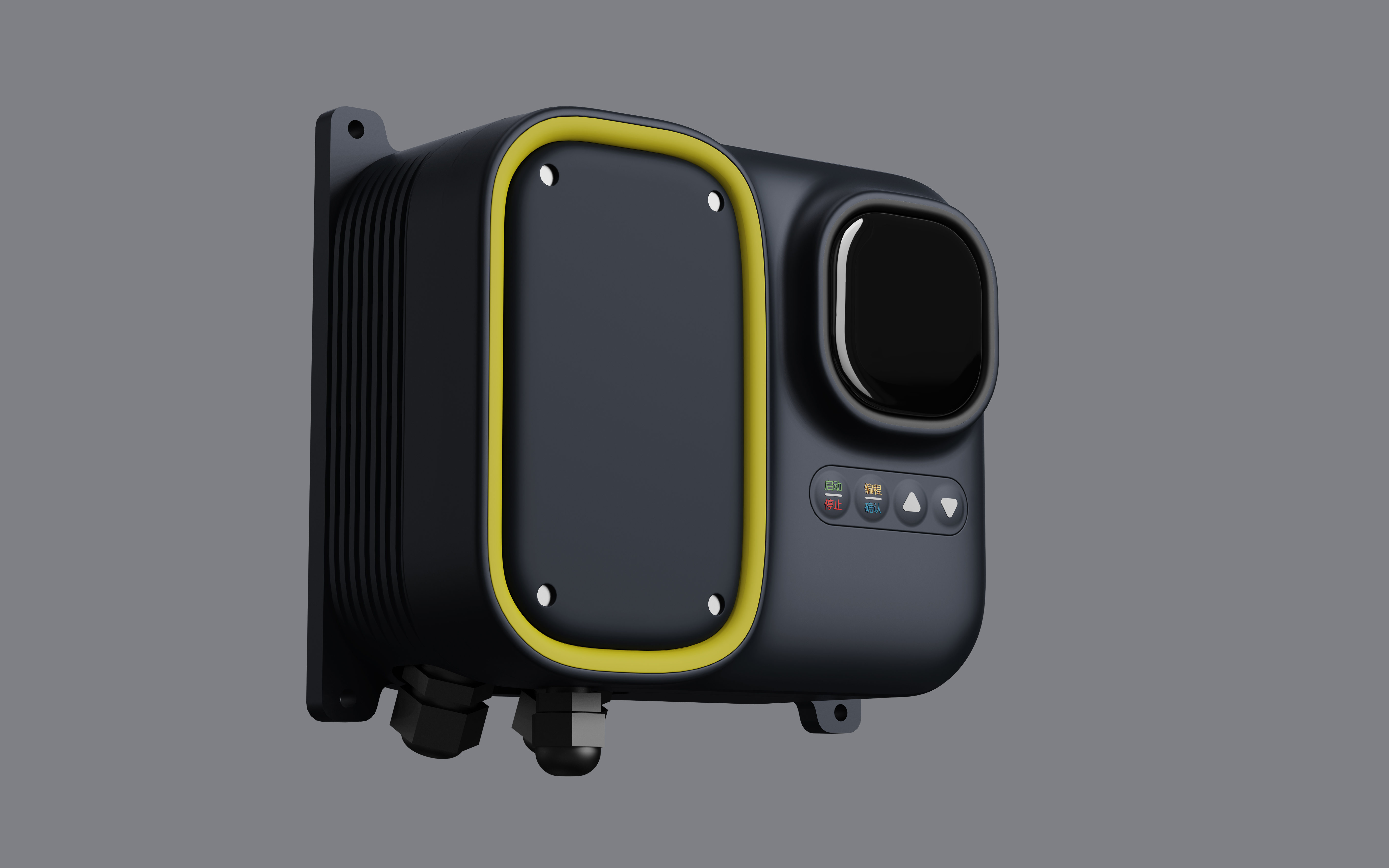 Frequency converter design，Color contrast design，Identification，Fashion sense，sense of modernity，