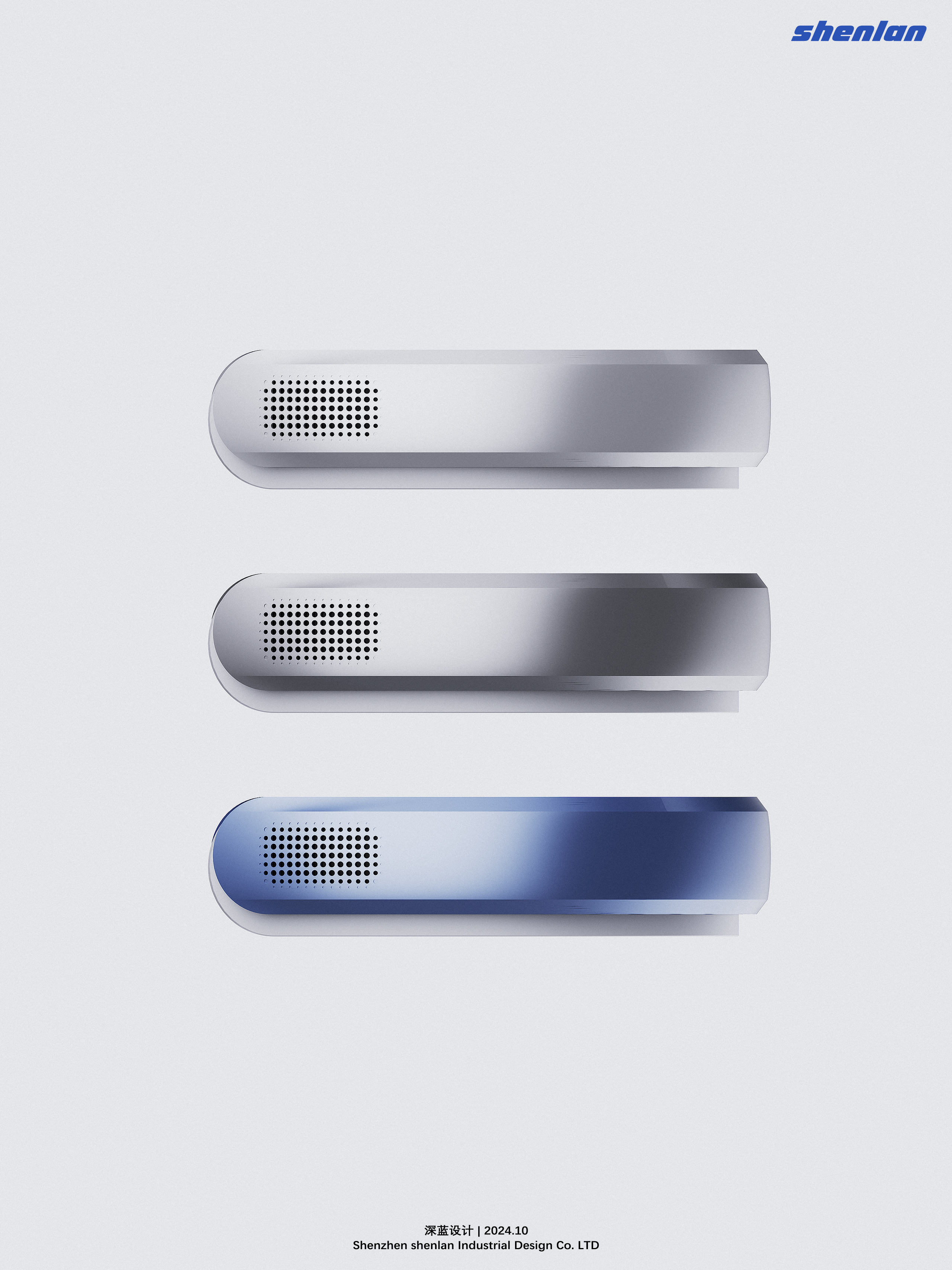 product design，Hanging neck fan，industrial design，Render，