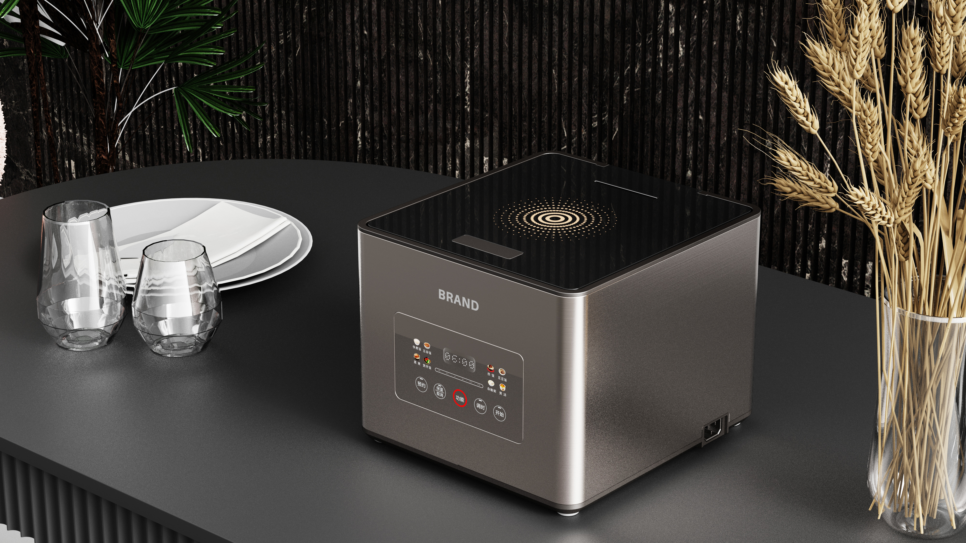 rice cooker，Appearance design，industrial design，rice cooker，designer，product design，Shunde Design，Zhongshan Design，