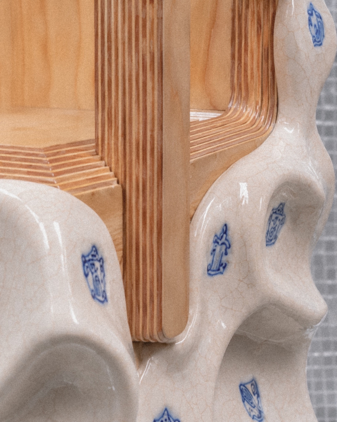 Ceramic Sculpture，Multifunctional storage，Furniture Chair，Storage books，HHMM，