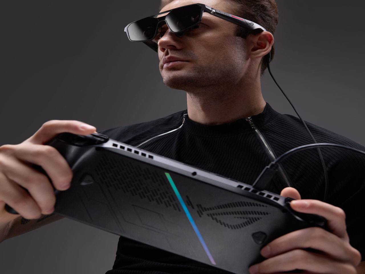 ASUS XREAL R1，Ar glasses，Portable large screen，Game Necessary，ROG，