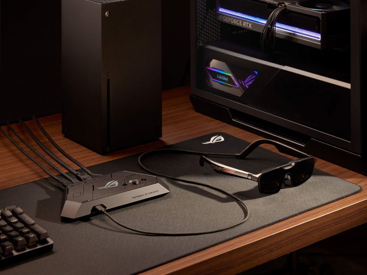 ASUS XREAL R1，Ar glasses，Portable large screen，Game Necessary，ROG，