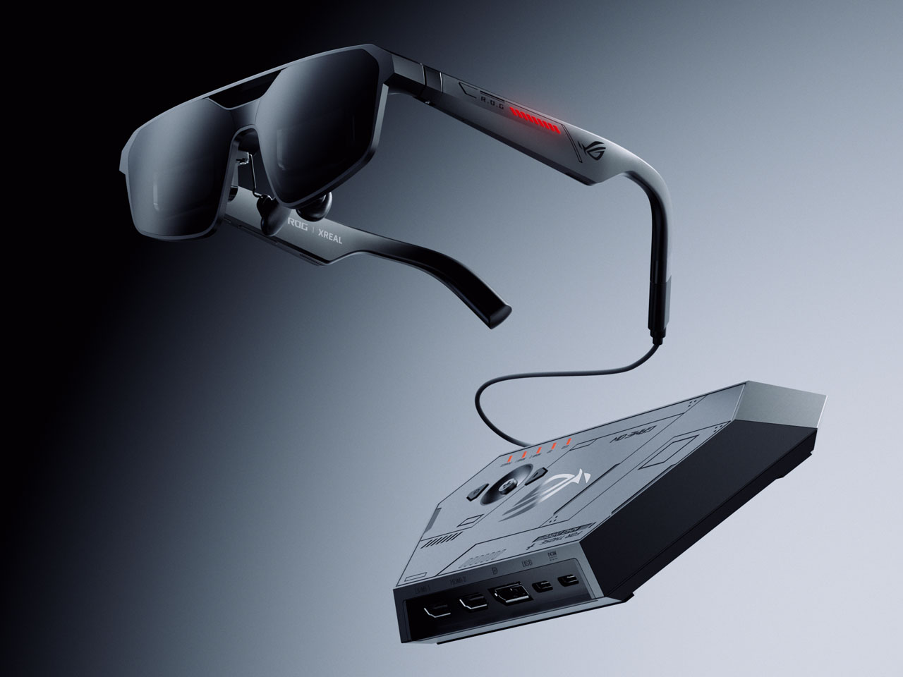 ASUS XREAL R1，Ar glasses，Portable large screen，Game Necessary，ROG，