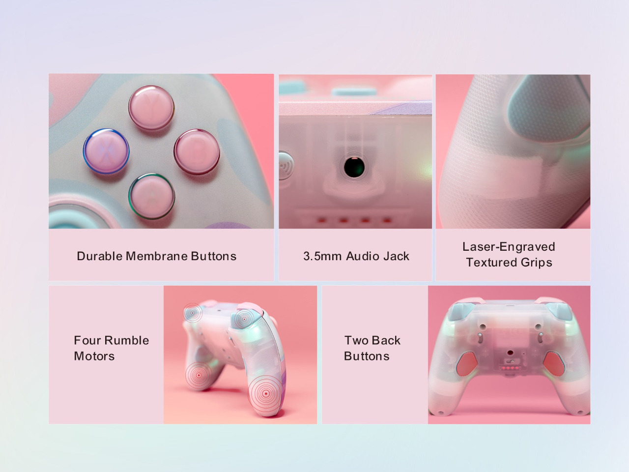 GameSir T7 Pro，Xbox Handle，Mag-Res TMR Rocker，anti-drift，three-mode connection，