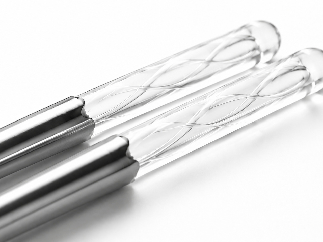 LUNARIS，luminous chopsticks，No power supply design，Stainless steel and resin，passive light-storing material，