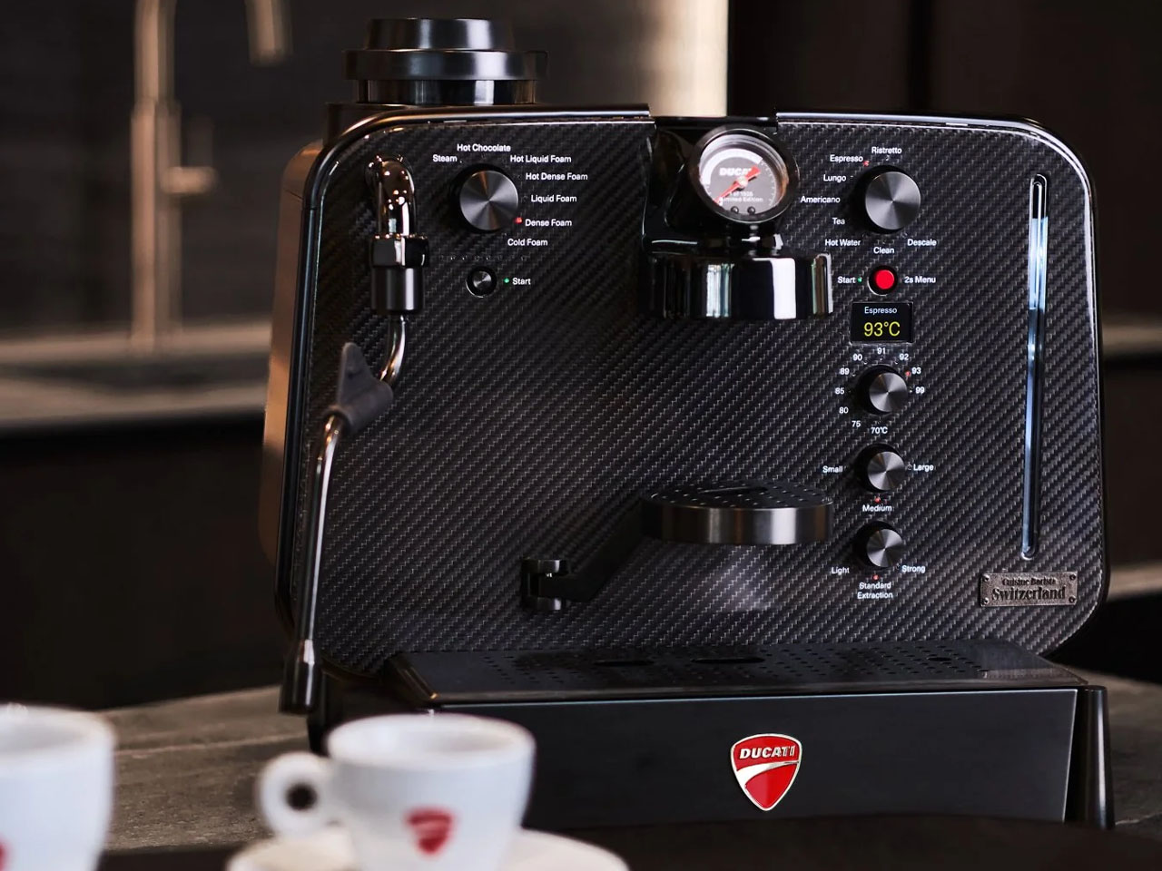 Ducati Barista M3，Cuisine Barista，Capsule, coffee machine，stainless steel，PVC coating，