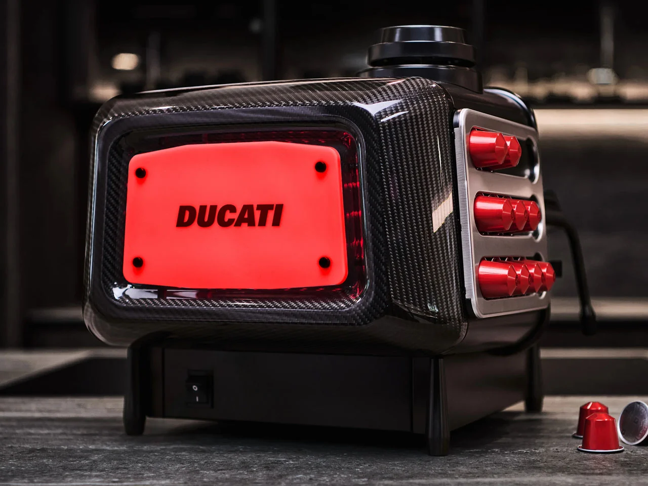 Ducati Barista M3，Cuisine Barista，Capsule, coffee machine，stainless steel，PVC coating，