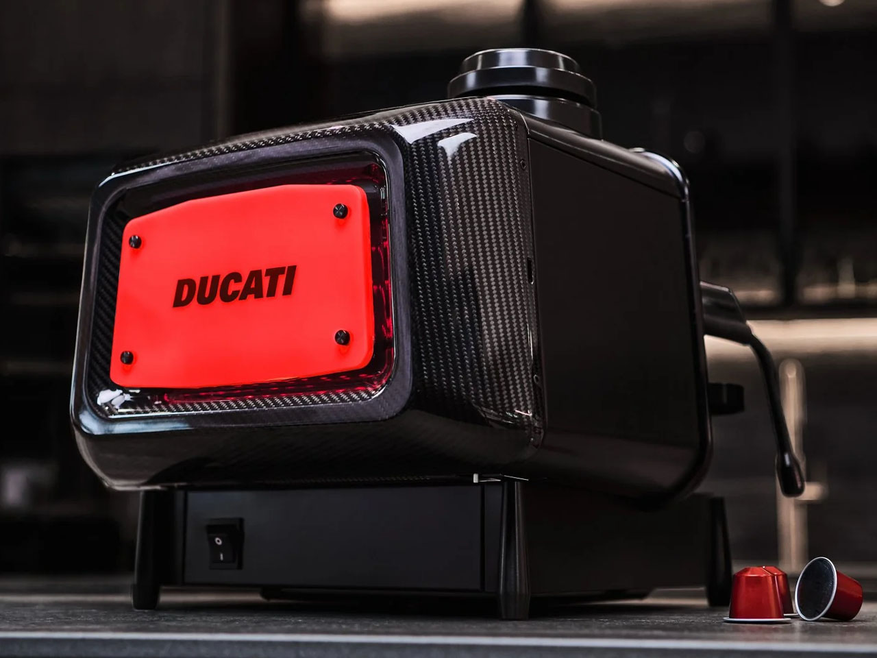 Ducati Barista M3，Cuisine Barista，Capsule, coffee machine，stainless steel，PVC coating，