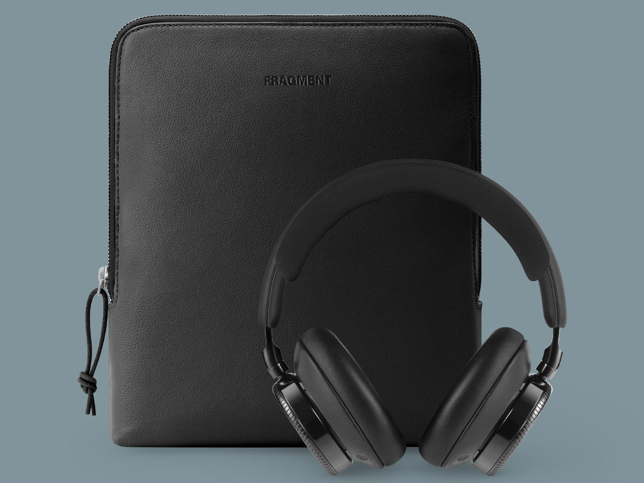 Bang & Olufsen，Beoplay H100，anodic oxidation ，Fragment Design，monochrome aesthetics，