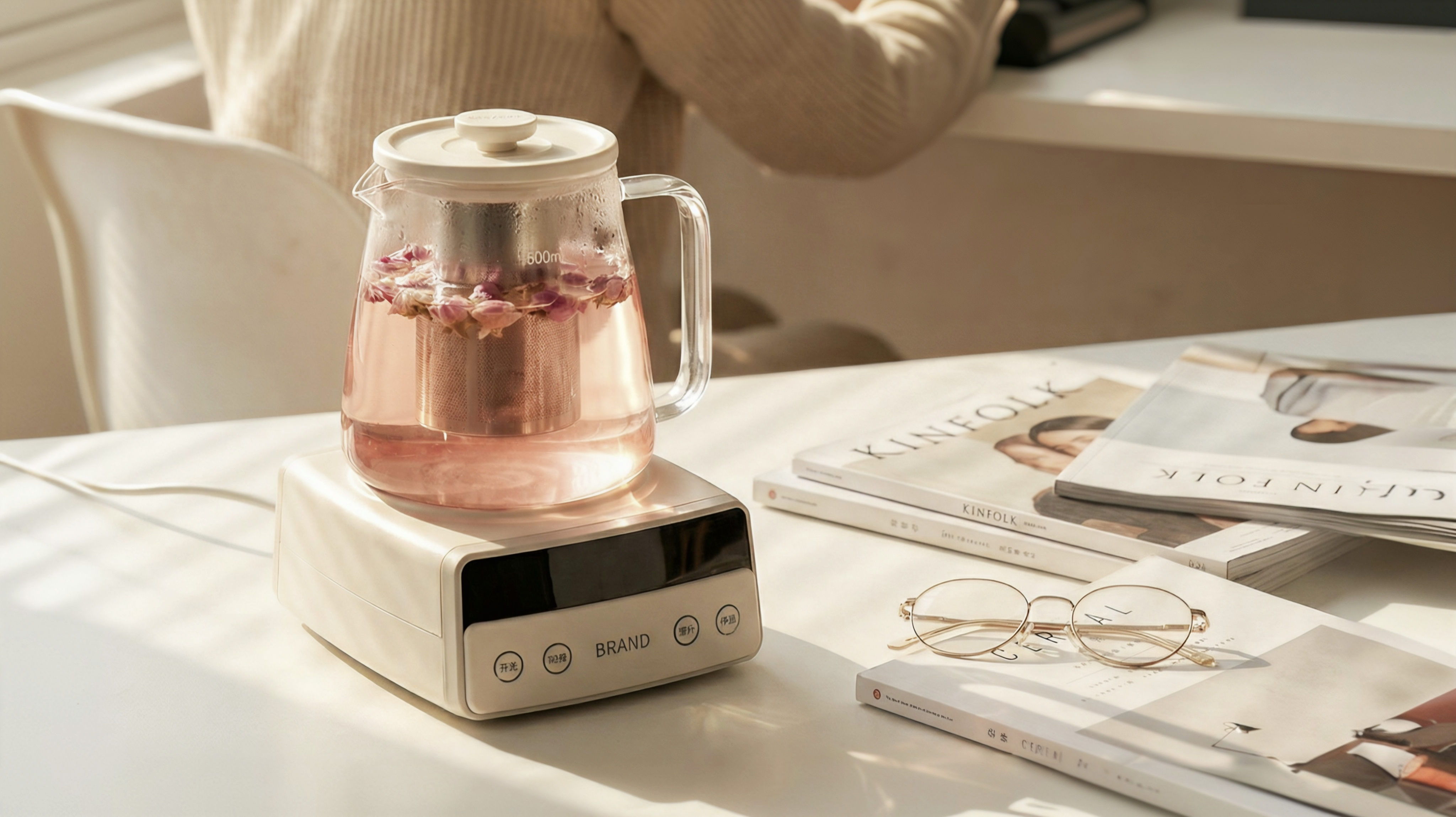Health pot，Appearance design，Shunde Design，Boiling teapot，Tea cooker，Flower teapot，Shunde Design，designer，