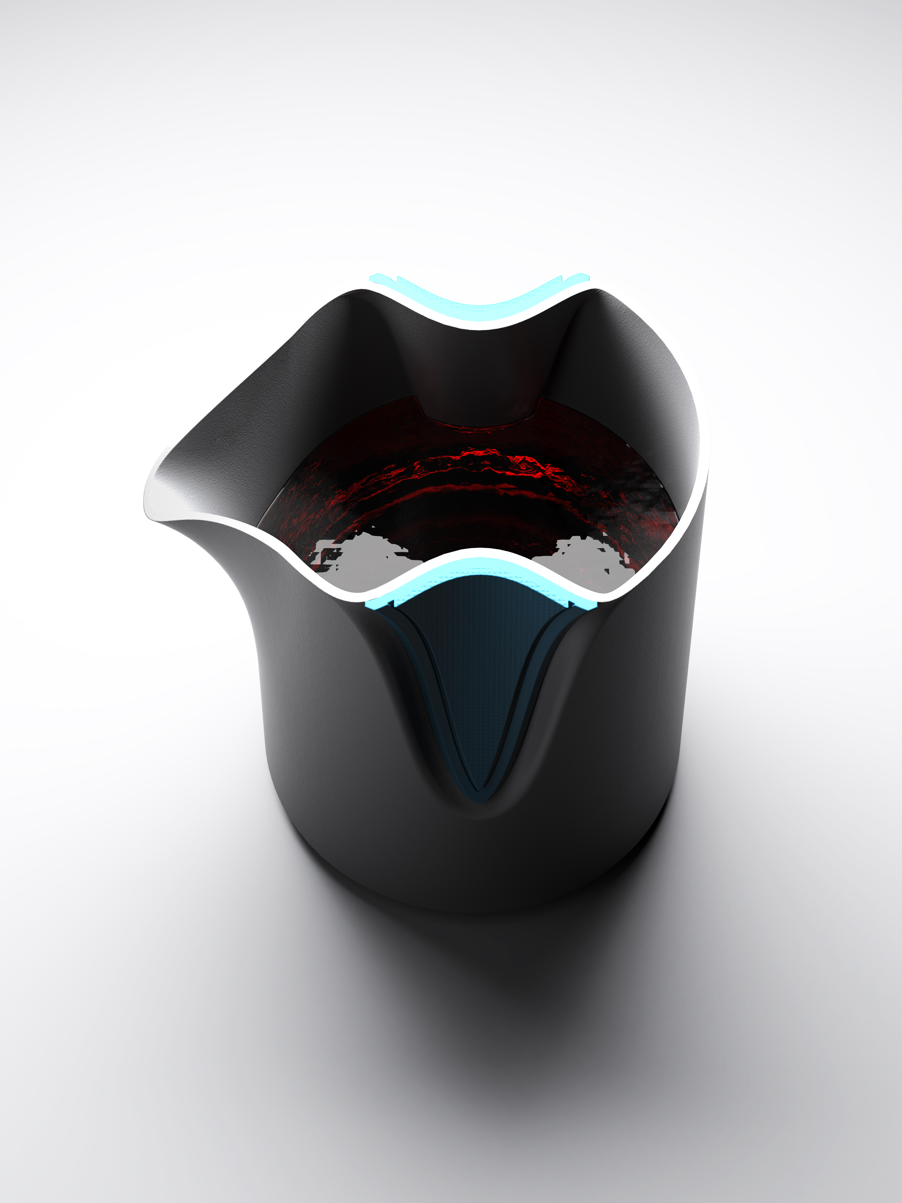 Tea divider，fair cup，Tea set design，Home product design，unconscious，tea utensils，Design thinking，Intuitive design，