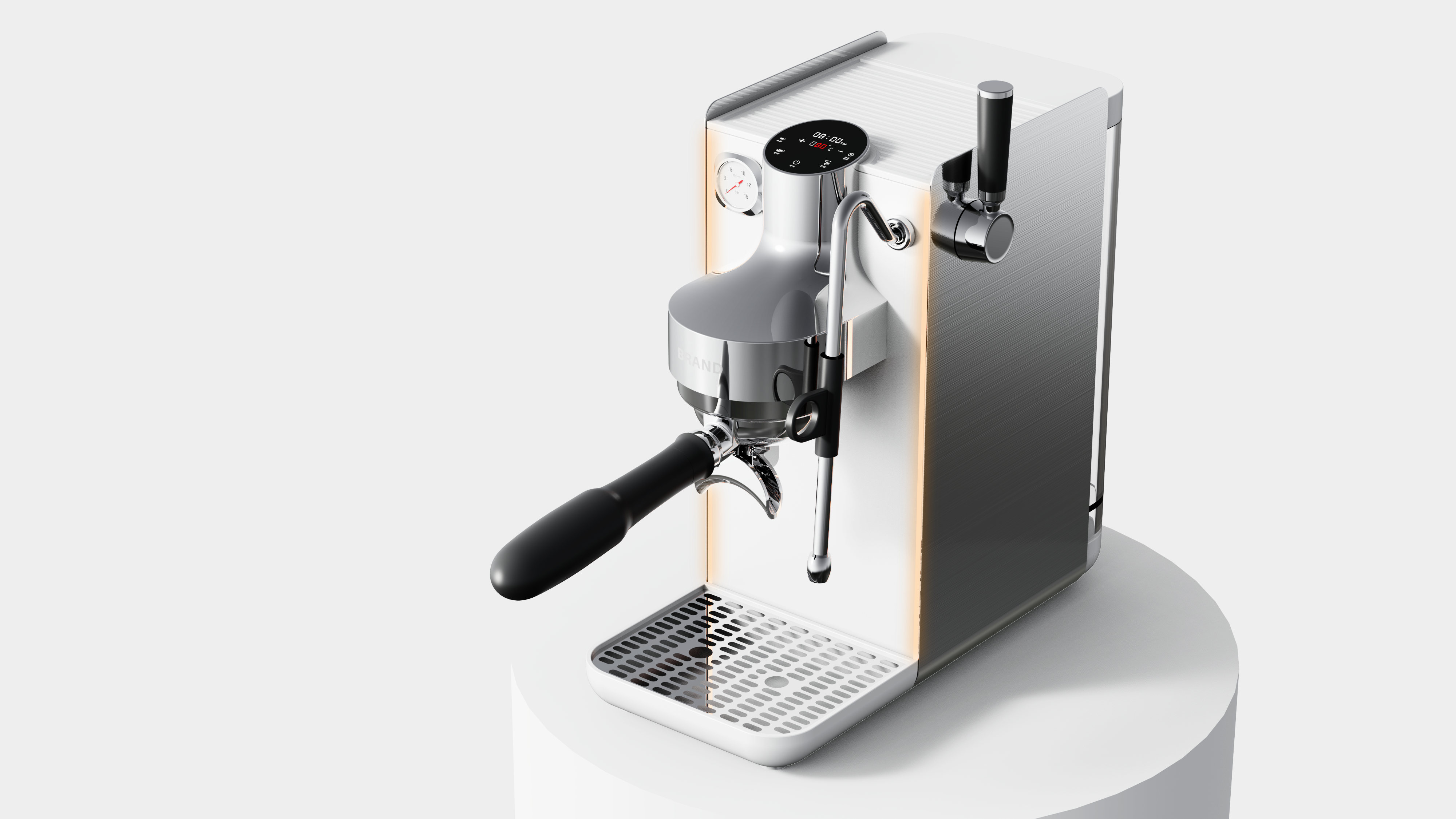 Coffee machine，semi-automatic，Semi automatic coffee machine，Shunde Design，product design，Zhongshan Design，