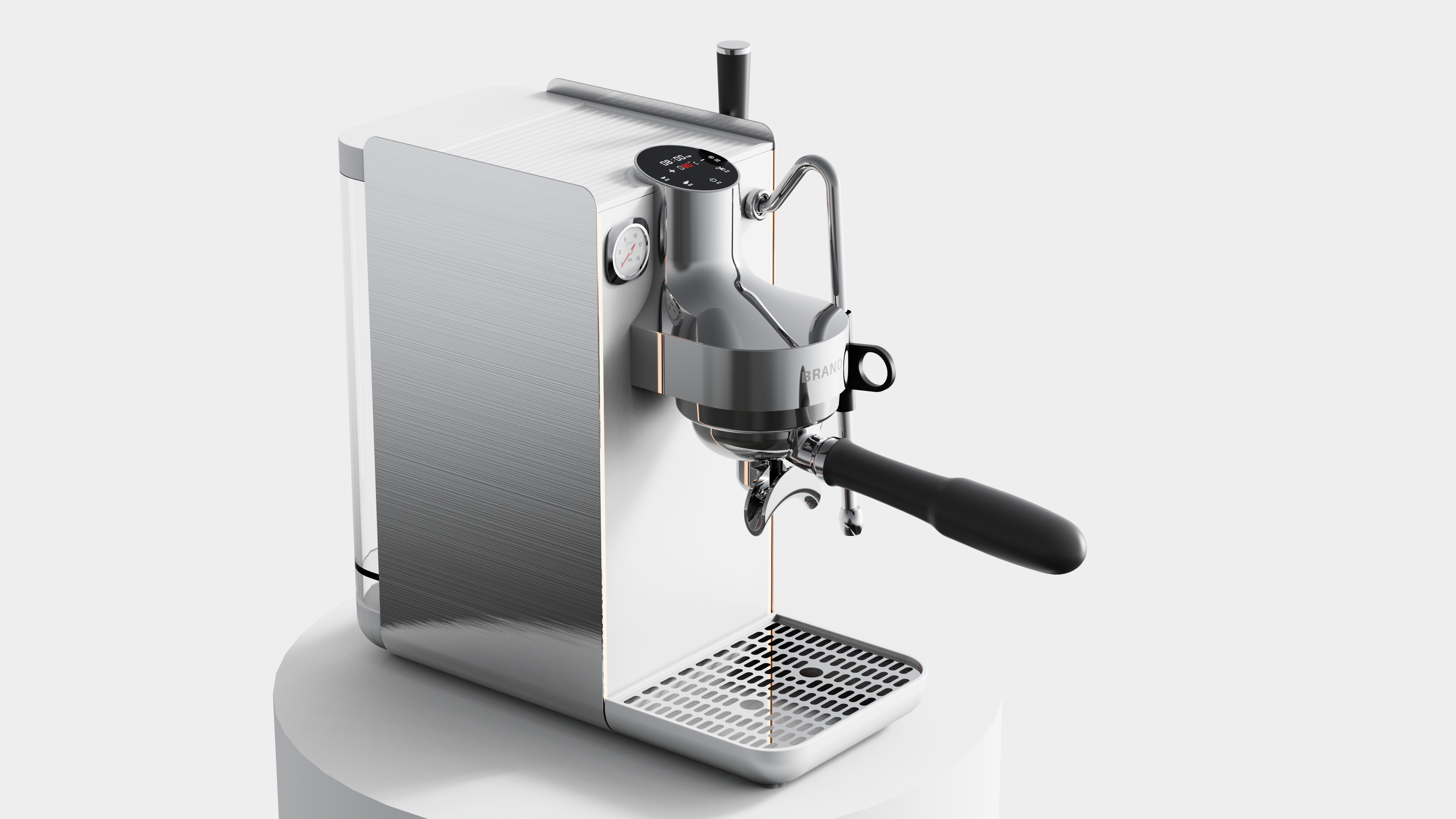 Coffee machine，semi-automatic，Semi automatic coffee machine，Shunde Design，product design，Zhongshan Design，