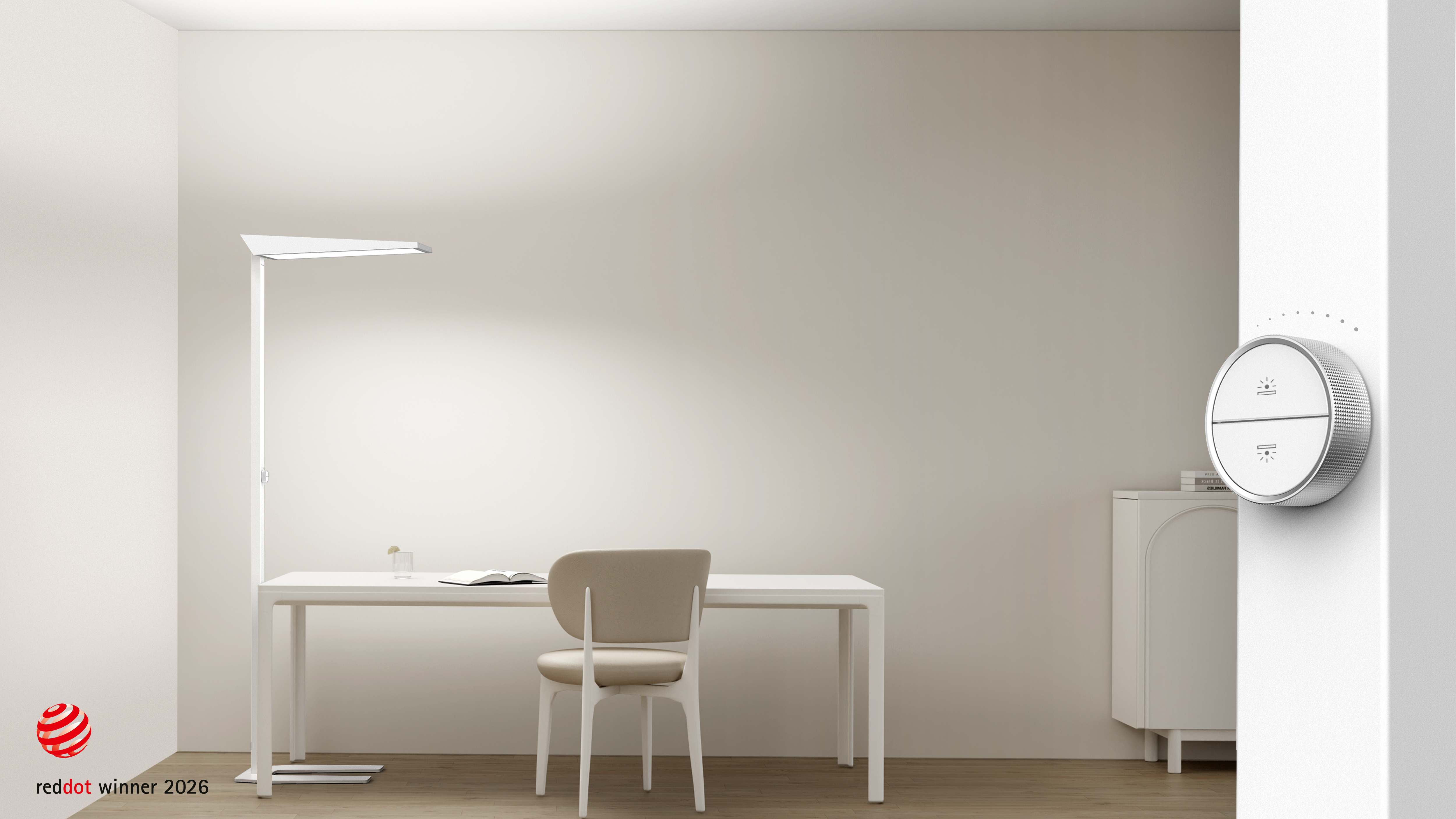 2026 red dot，Honeywell Skylight Floor Lamp Ultra，large street lamp，Vertical eye protection lamp，