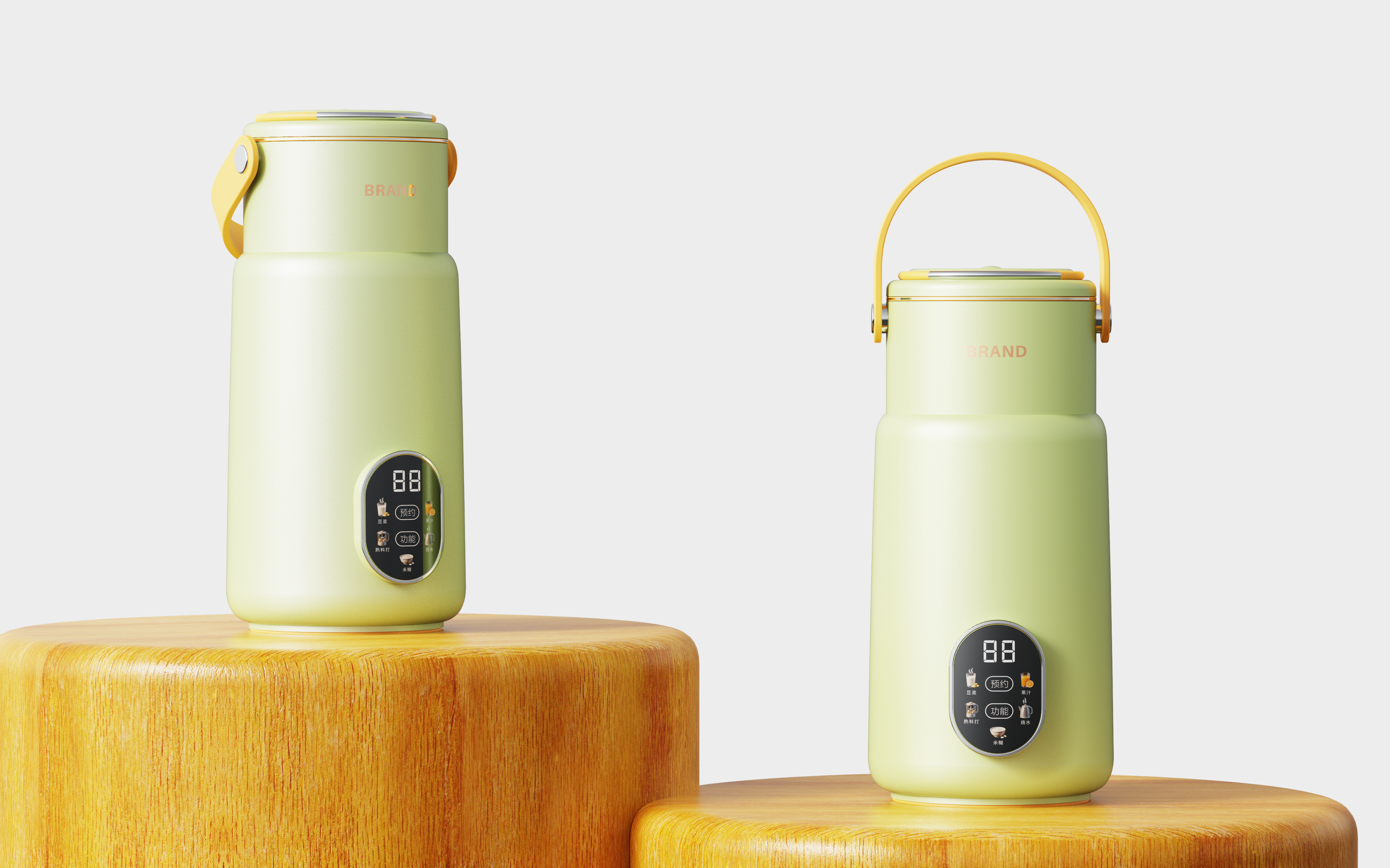 Soybean Milk machine，Wall breaker，industrial design，product design，Shunde Design，product design，Small household appliance design，New product development，