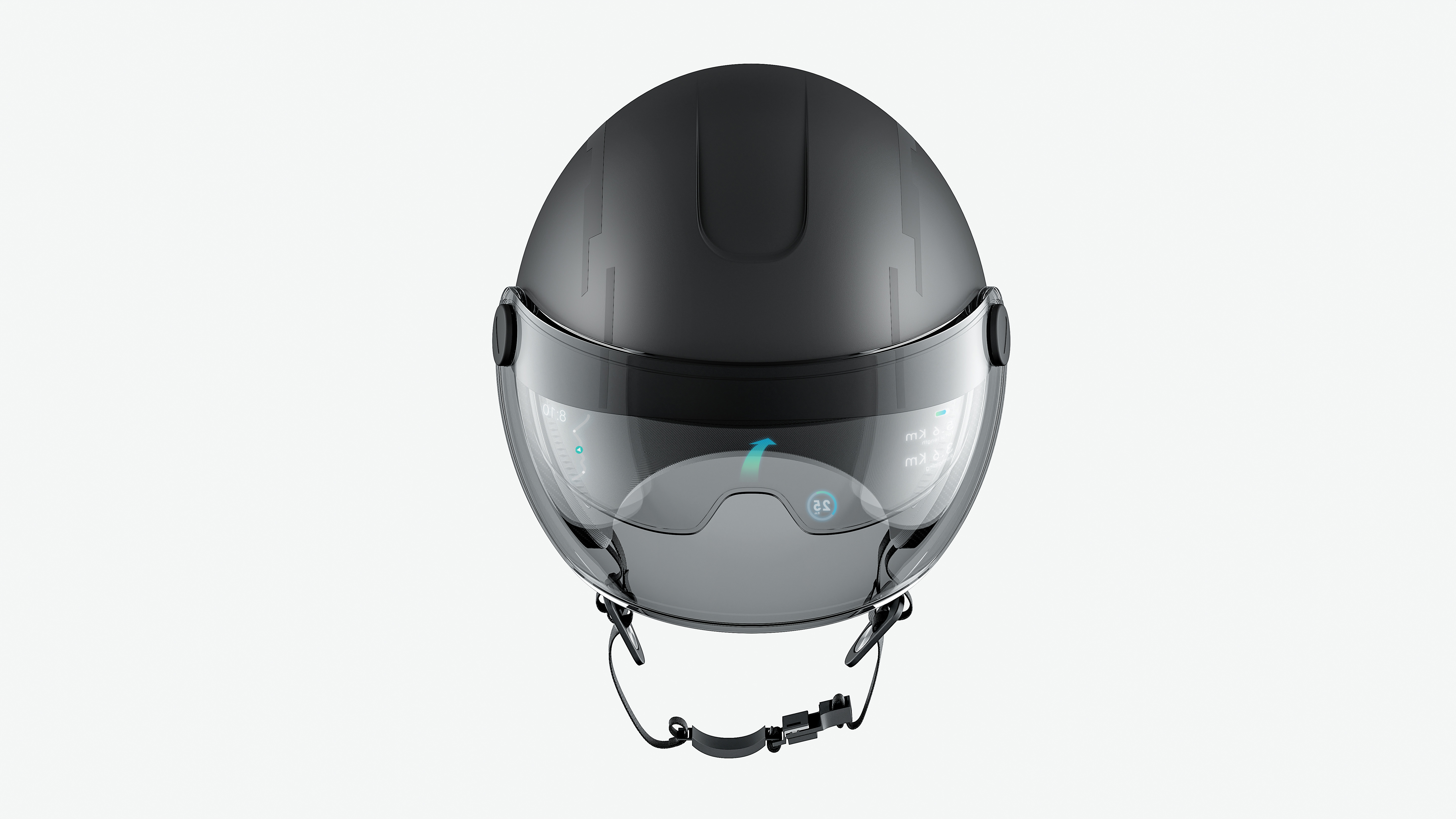 Riding helmet，VR helmet，Interaction design，Helmet，Intelligent navigation，