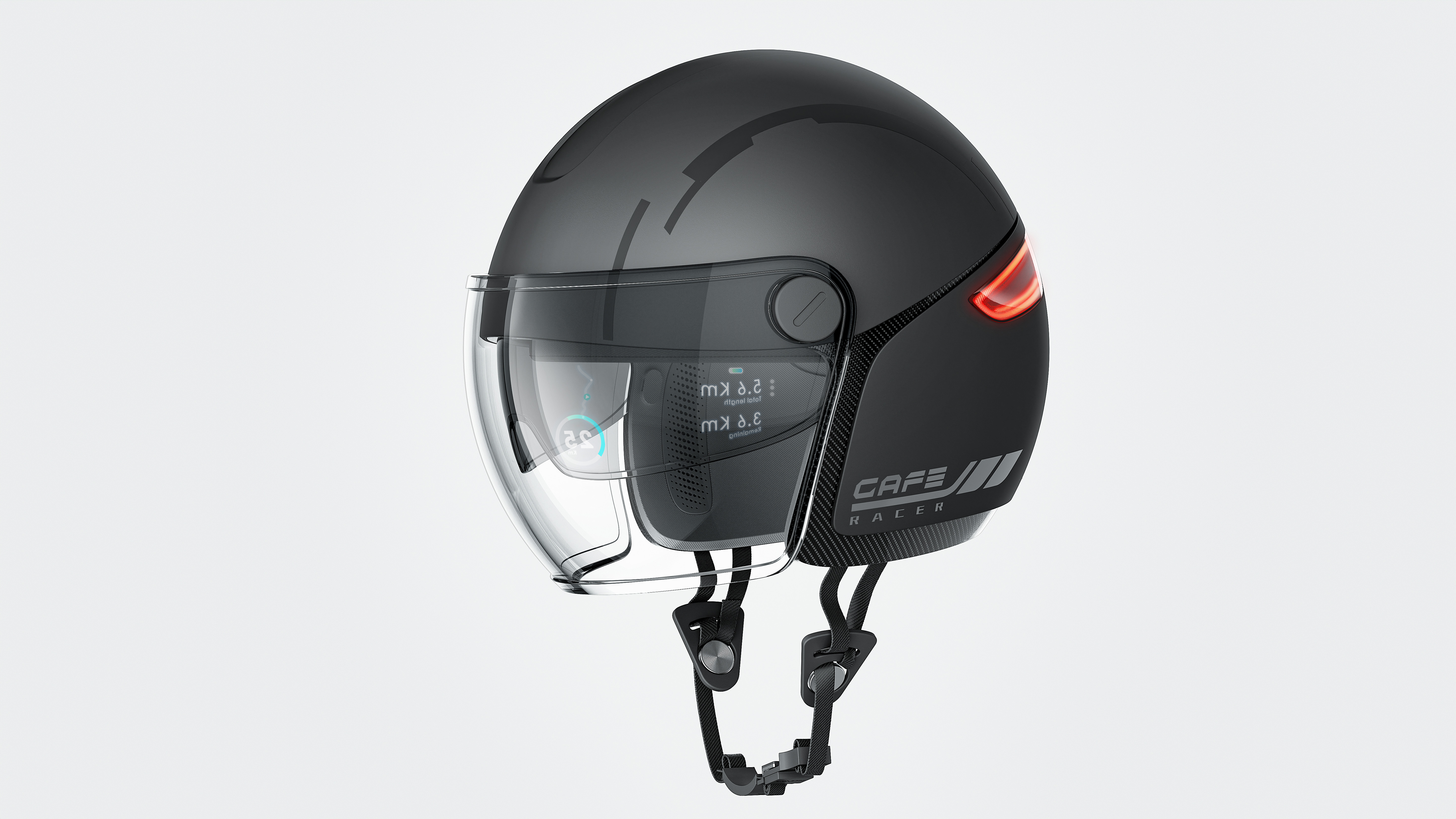 Riding helmet，VR helmet，Interaction design，Helmet，Intelligent navigation，