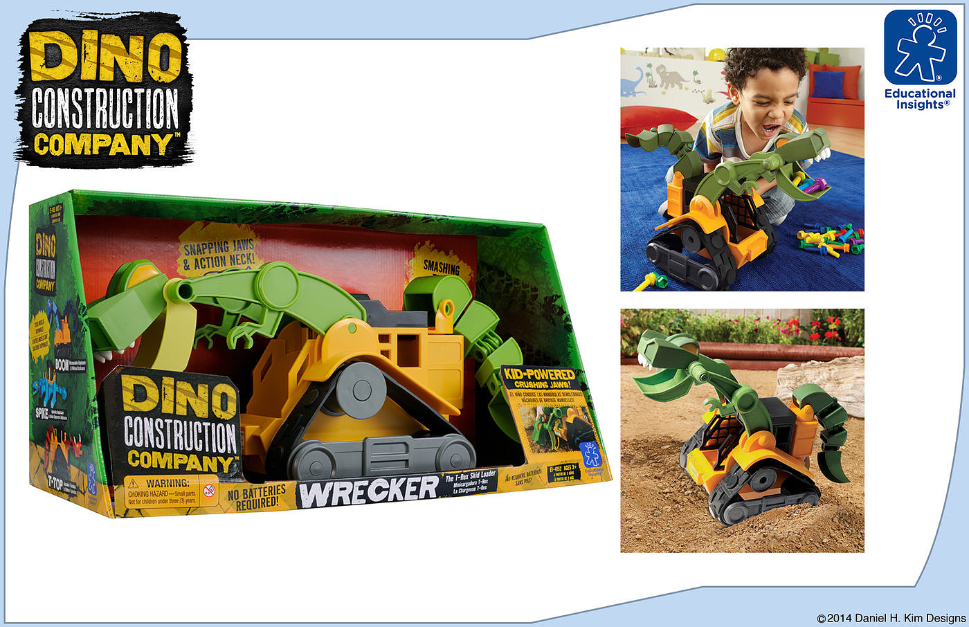玩具车，草绘，犀牛，Dino Constructi，