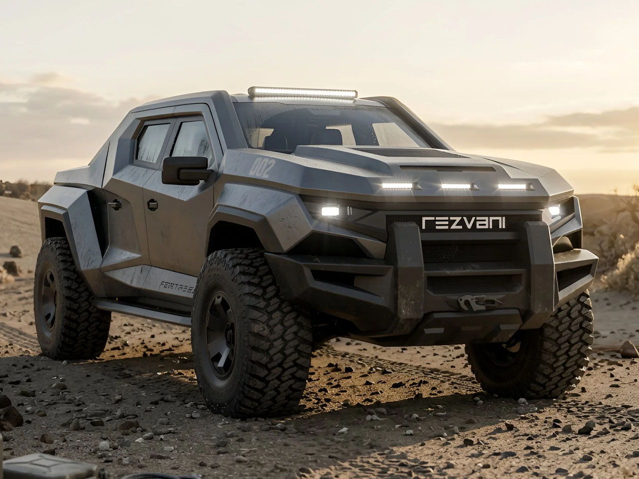 automobile，vehicle，originality，Rezvani Fortress，