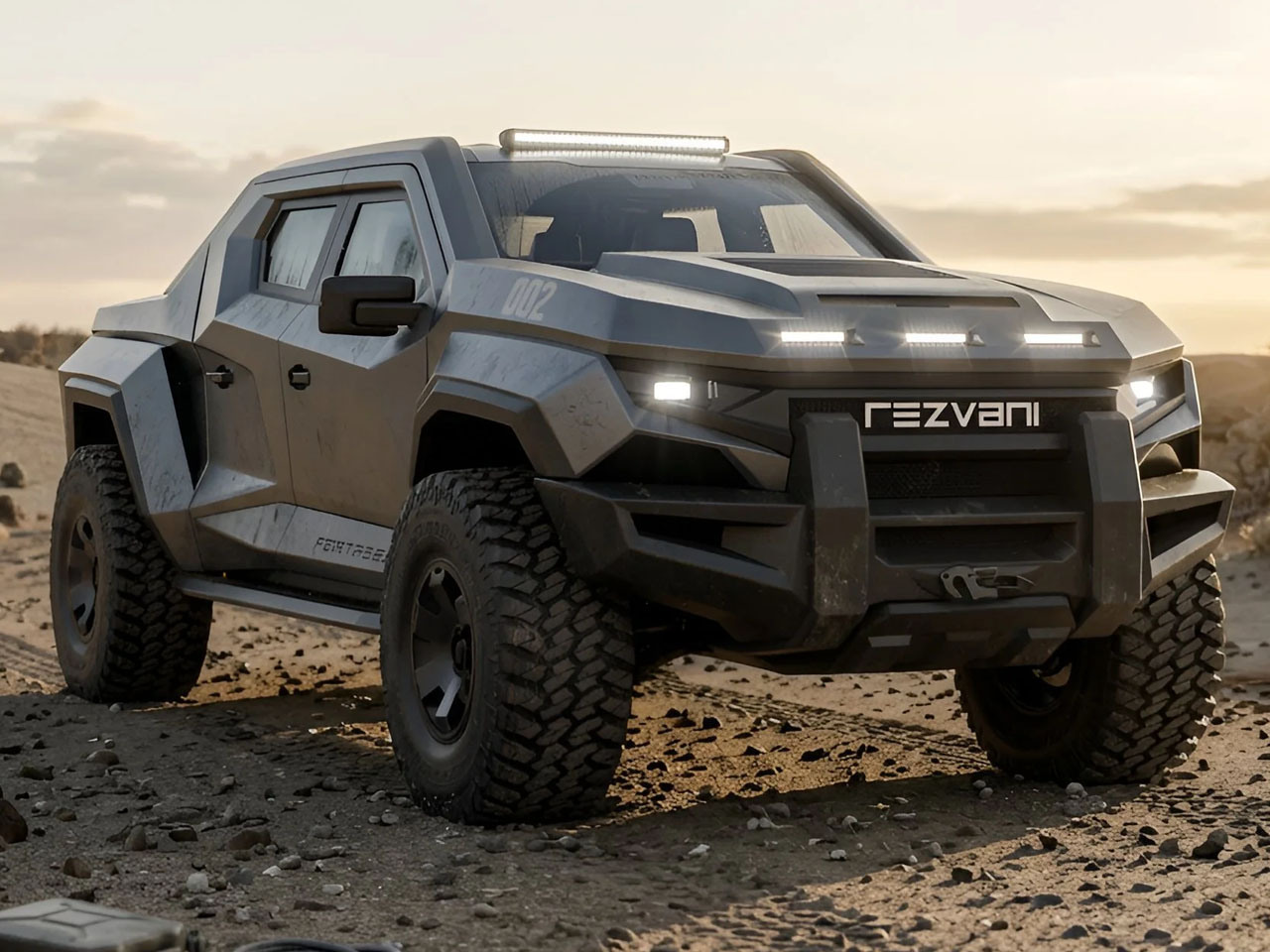 automobile，vehicle，originality，Rezvani Fortress，