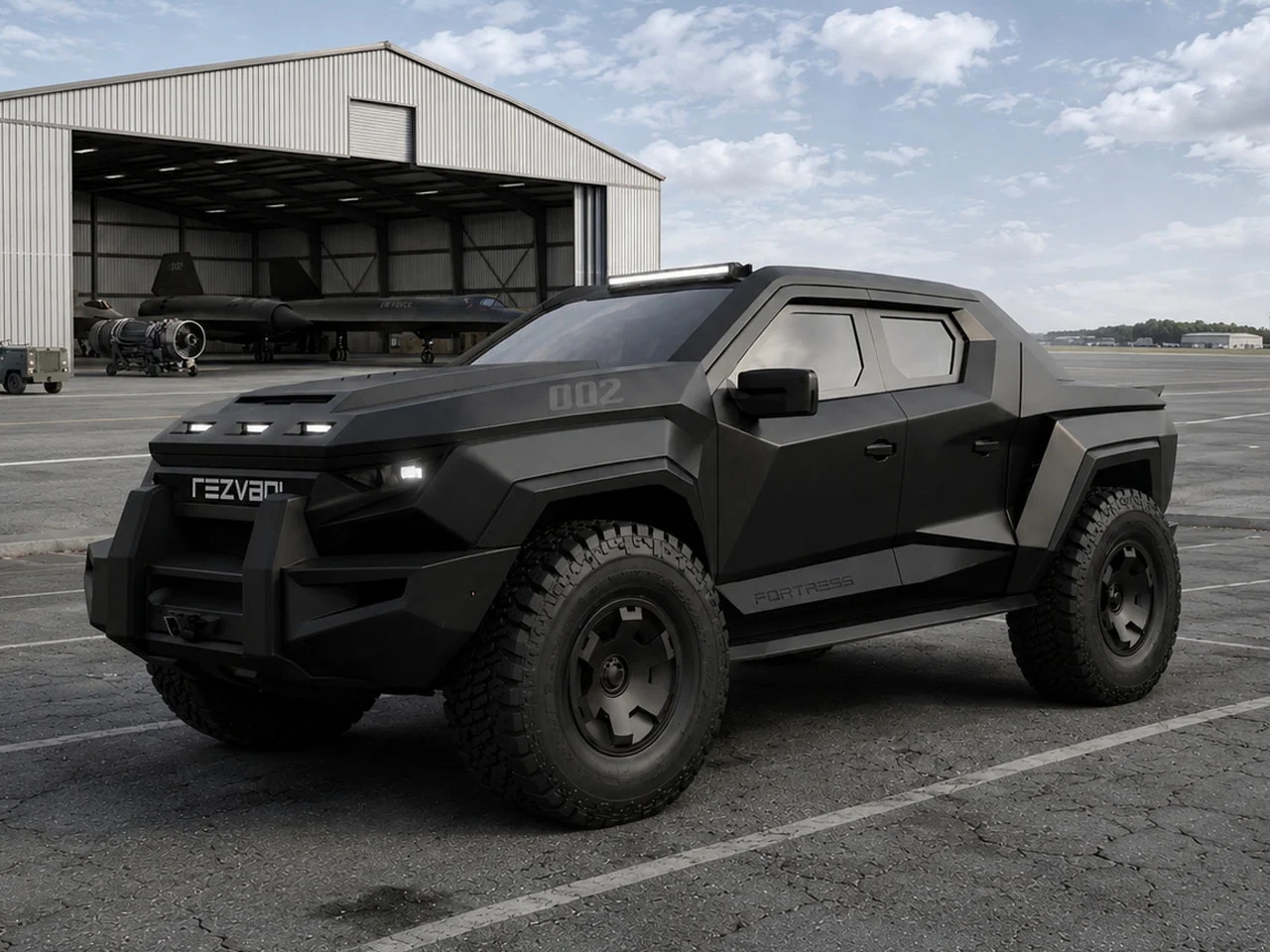 automobile，vehicle，originality，Rezvani Fortress，
