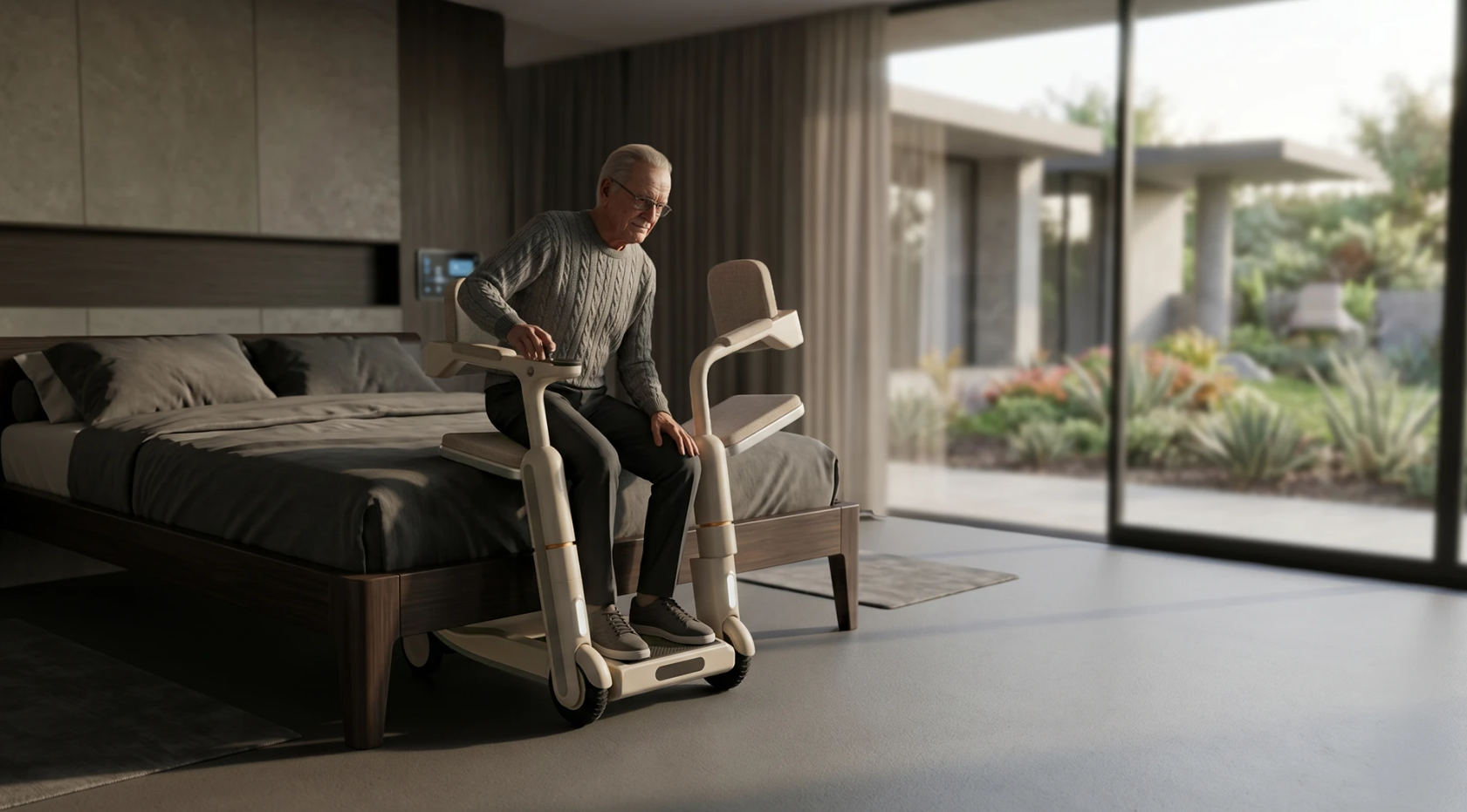 wellness; well-being; old age; assistance; wheelchair，