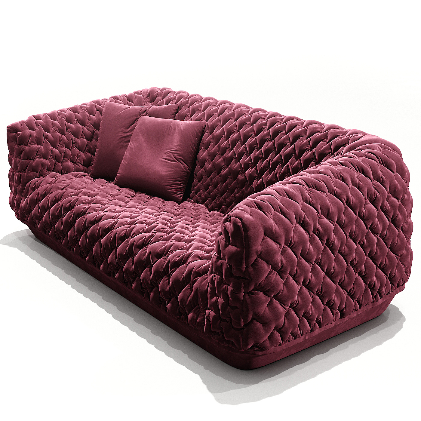 Sofa cover，Line - Rose，3D MODEL，