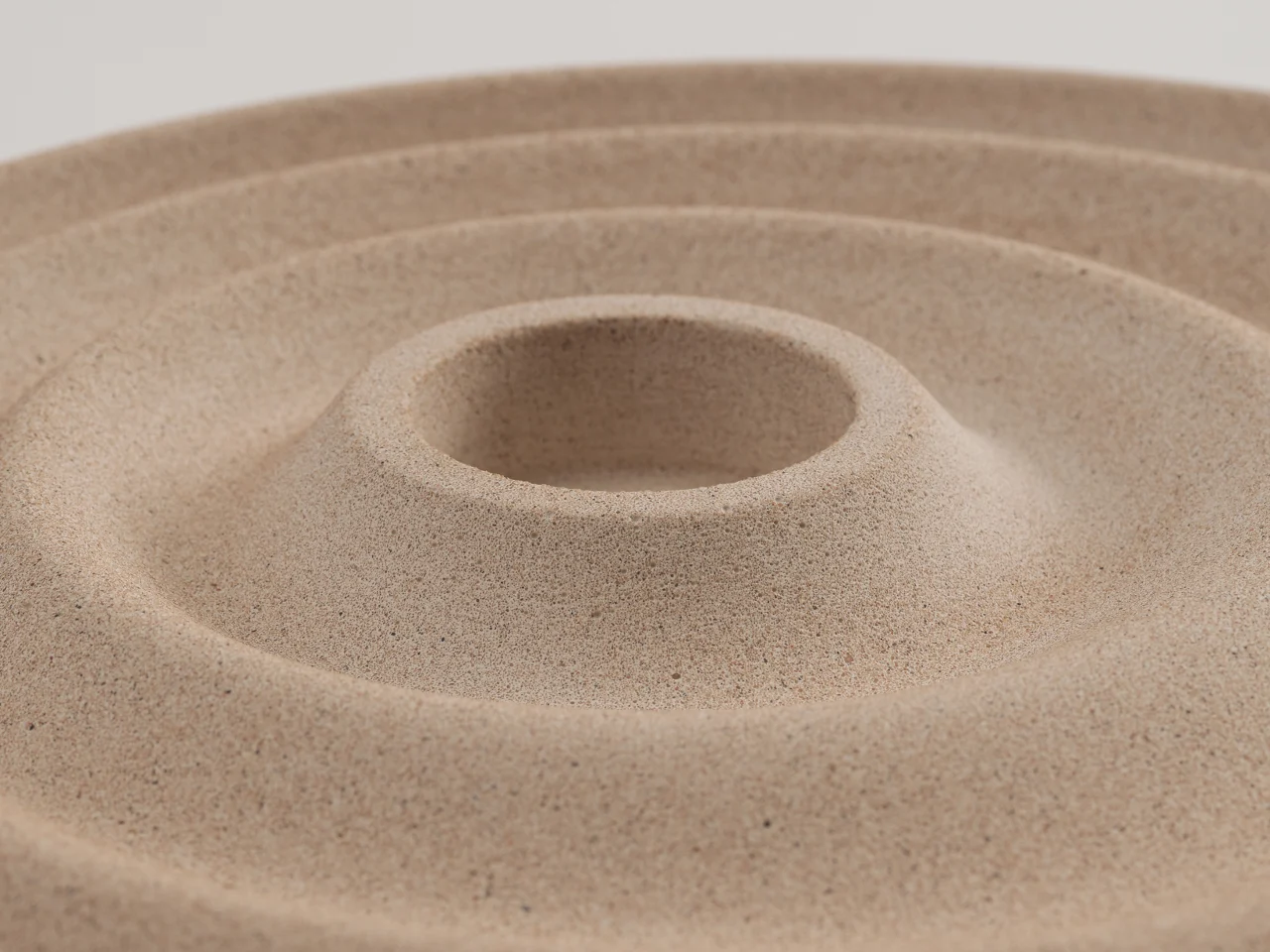 Delicato Tray，Oftwise，Storage tray，Sustainable Stone，Integrated candle holder，