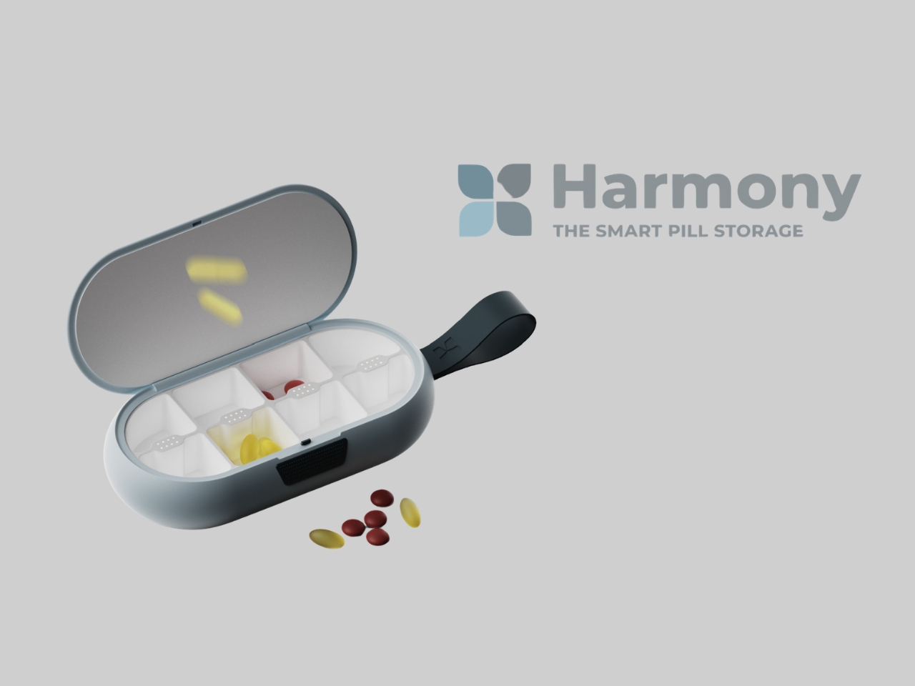Harmony，Intelligent medicine box，Travel portable，Health management，