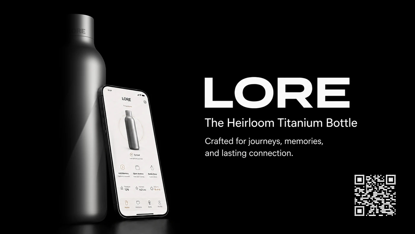 LORE，Water cup，originality，Drinking water container，