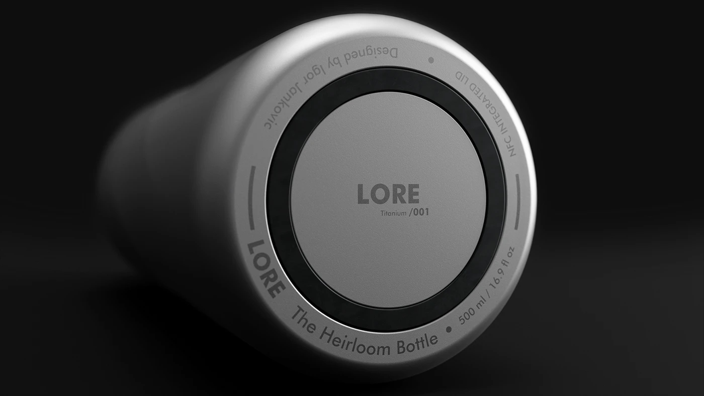 LORE，Water cup，originality，Drinking water container，