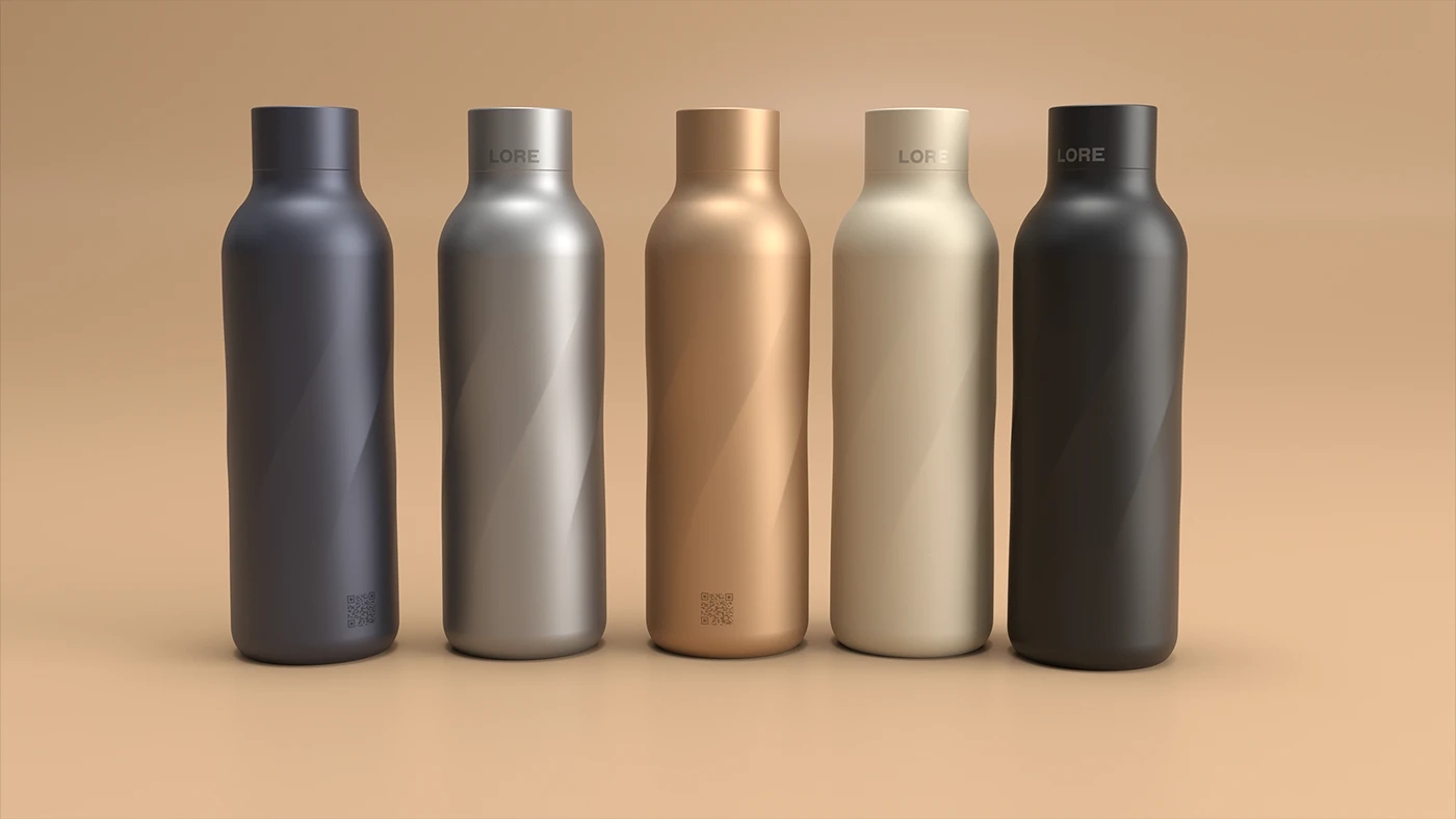 LORE，Water cup，originality，Drinking water container，