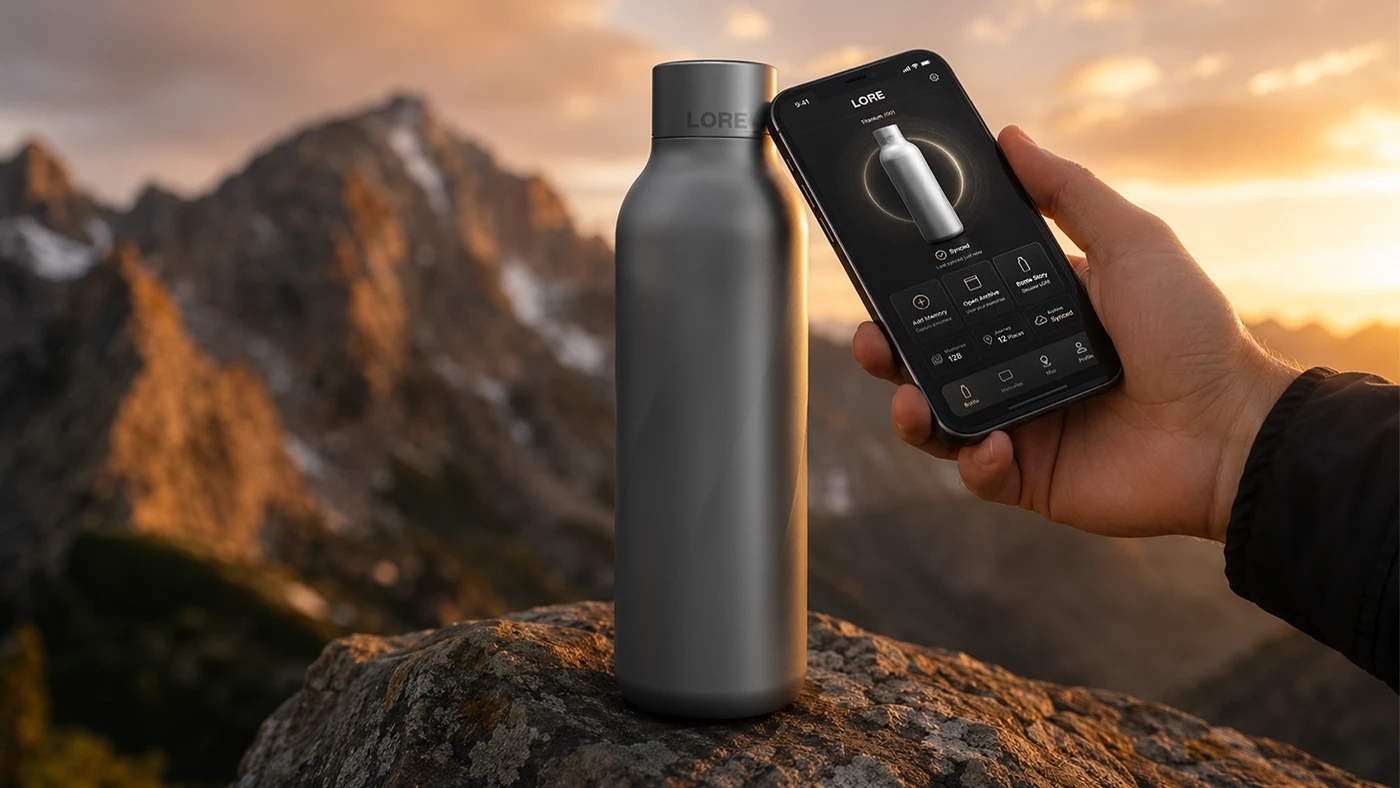 LORE，Water cup，originality，Drinking water container，