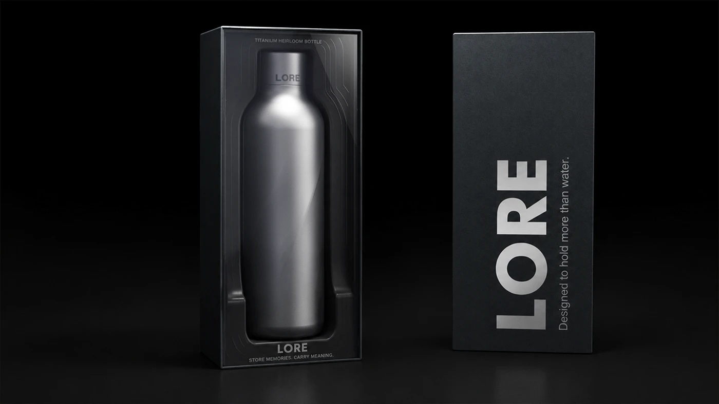 LORE，Water cup，originality，Drinking water container，