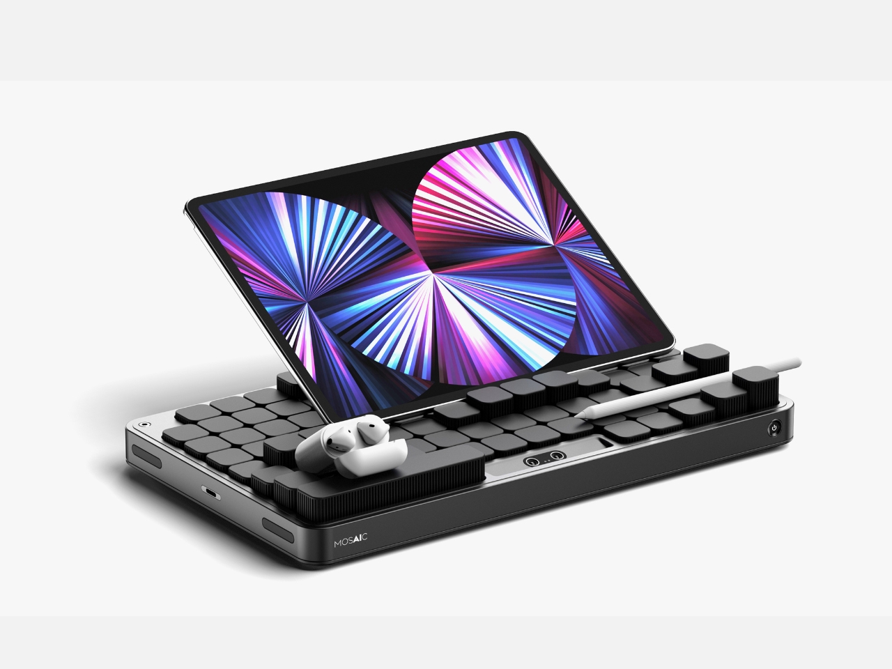 Mosaic AI，Desktop storage，AI adaptive，Central University Industrial Design，modularization，