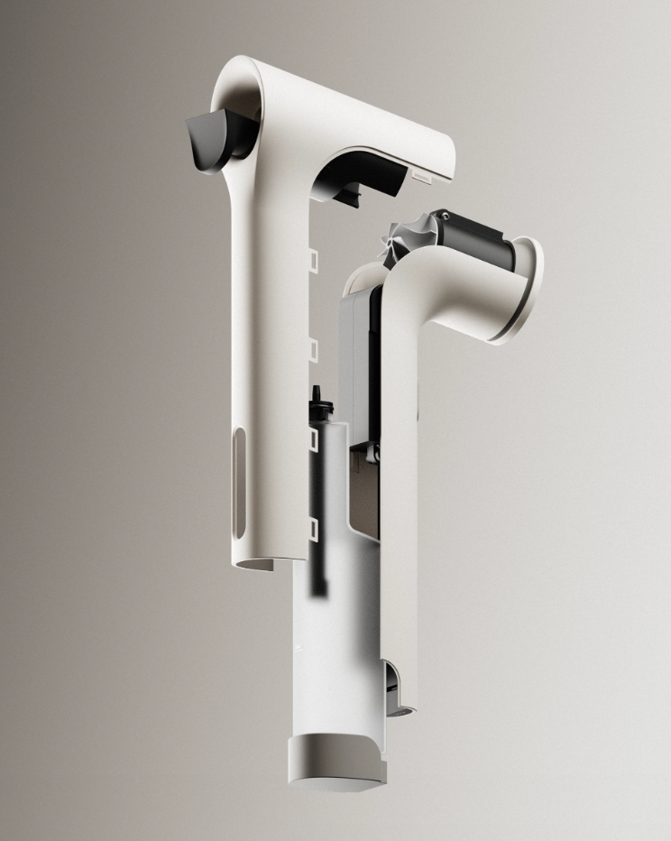 glass brush; tools; modularization; daily necessities，