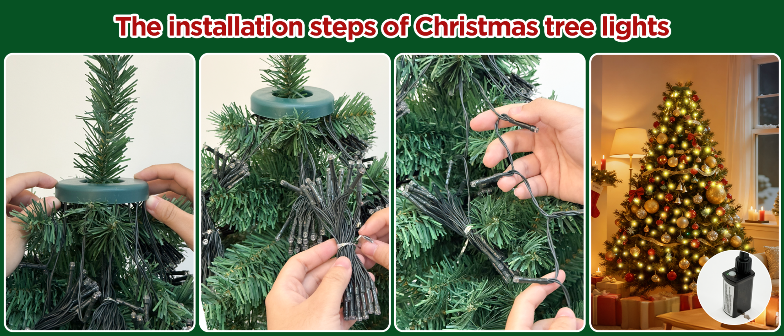 Christmas tree lights，Atmosphere lamp，Tree light，