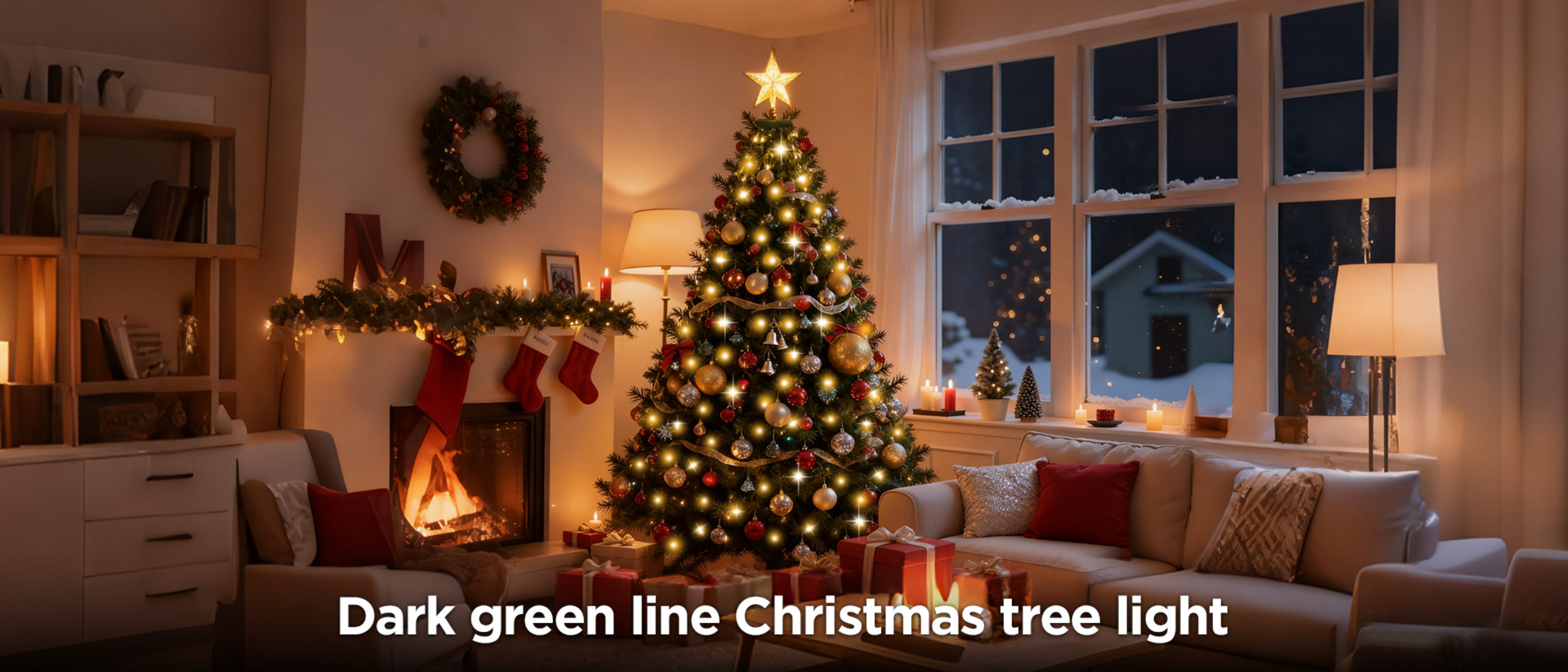 Christmas tree lights，Atmosphere lamp，Tree light，