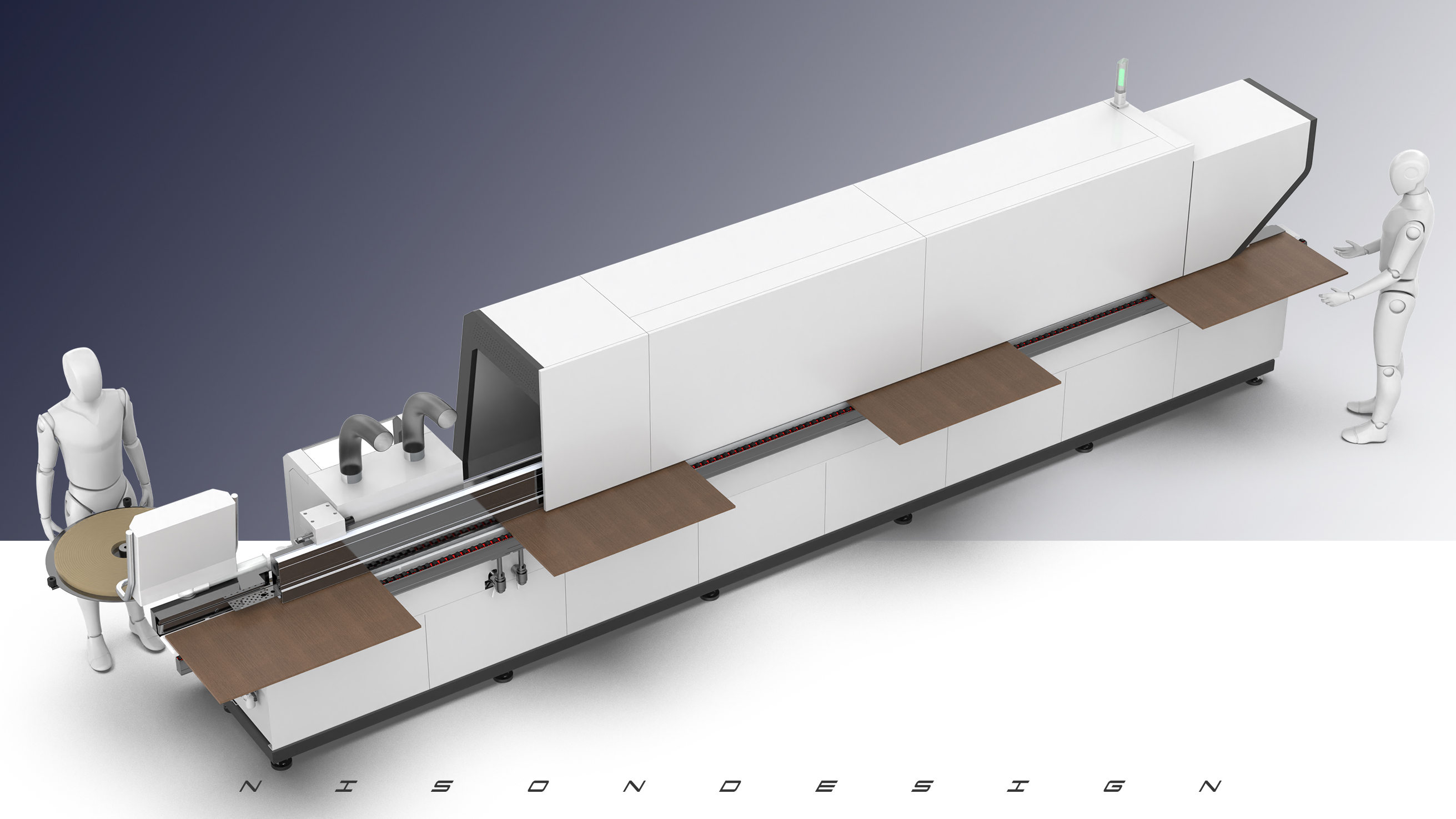 Sheet metal equipment，Sheet metal design，Edge Banding Machine，industrial design，
