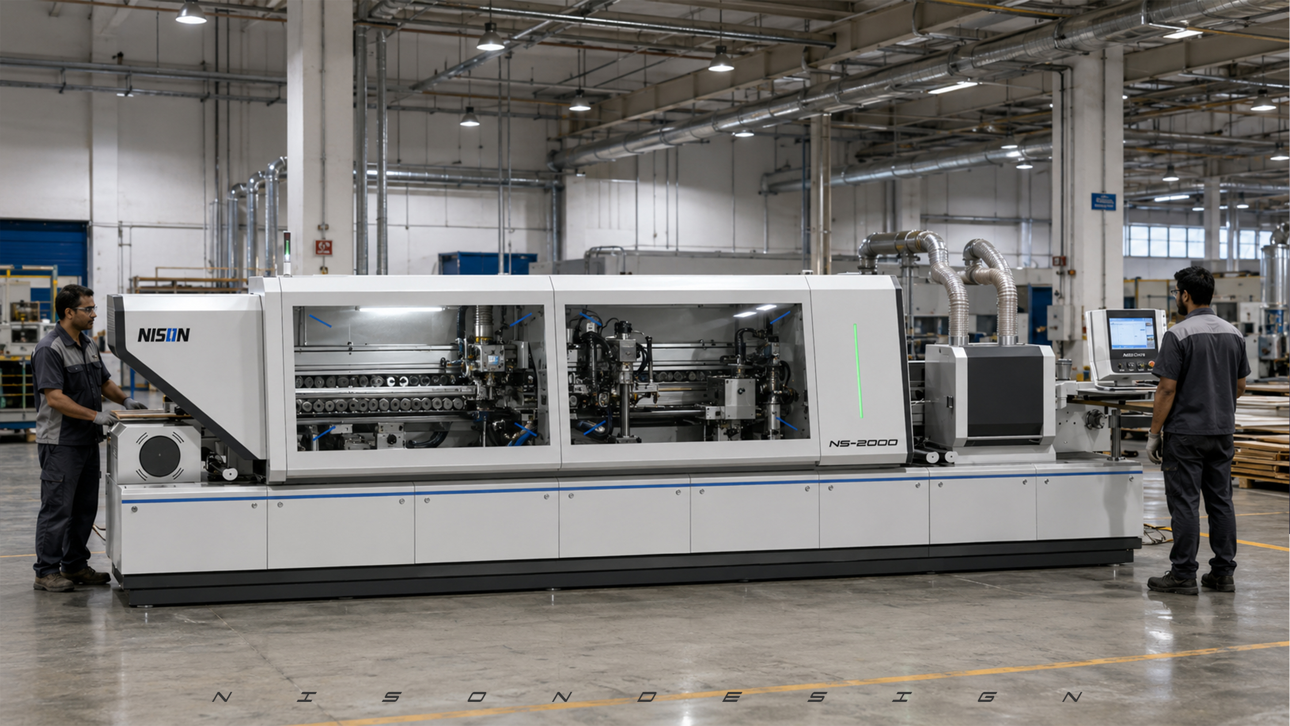 Sheet metal equipment，Sheet metal design，Edge Banding Machine，industrial design，